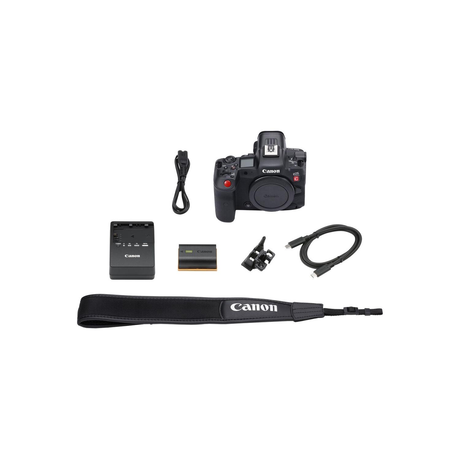 Canon EOS R5 C Mirrorless Cinema Camera + 64GB TOUGH Card + Bag + Charger + More