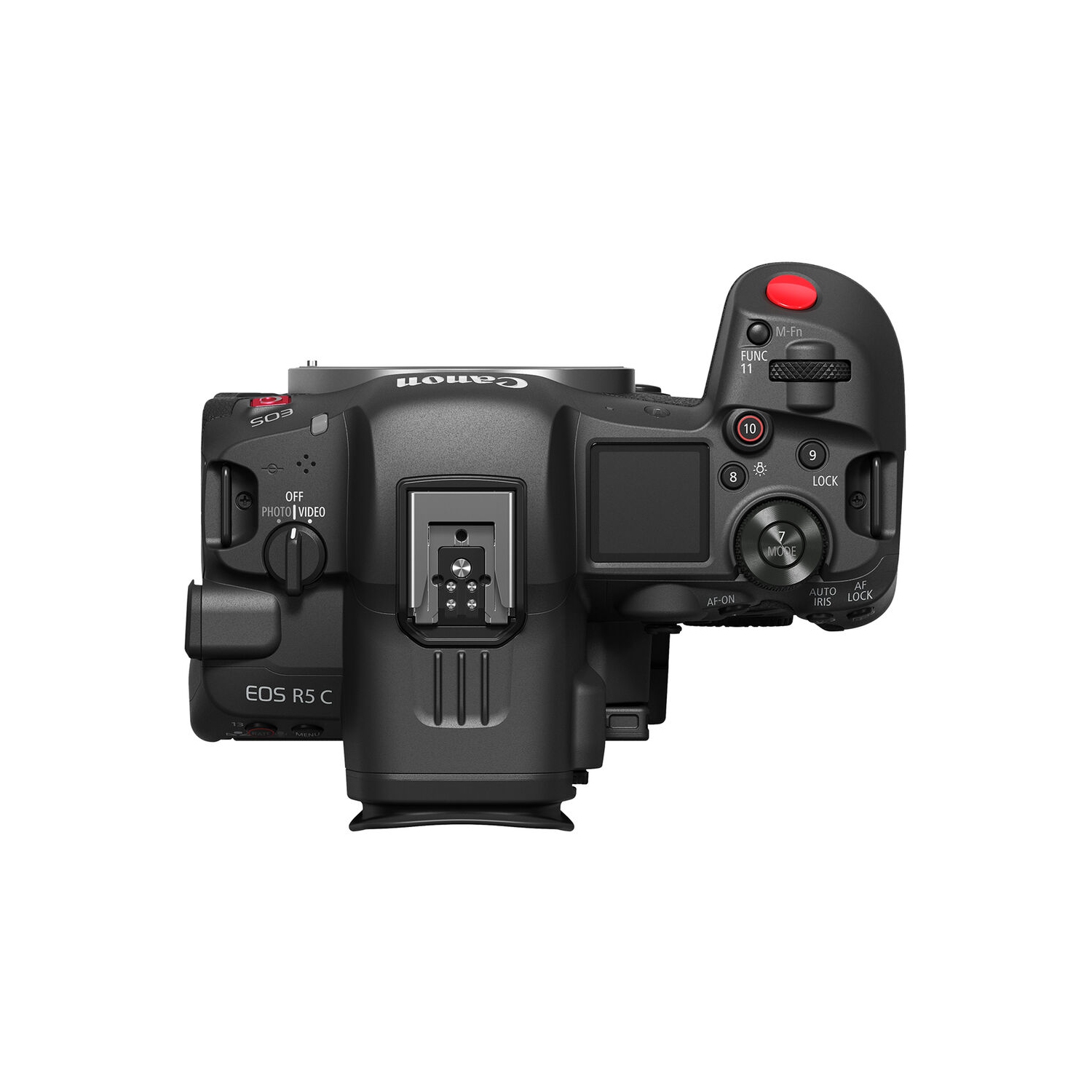 Canon EOS R5 C Mirrorless Cinema Camera + 4K Monitor + Mic + 64GB Card + Bag + More