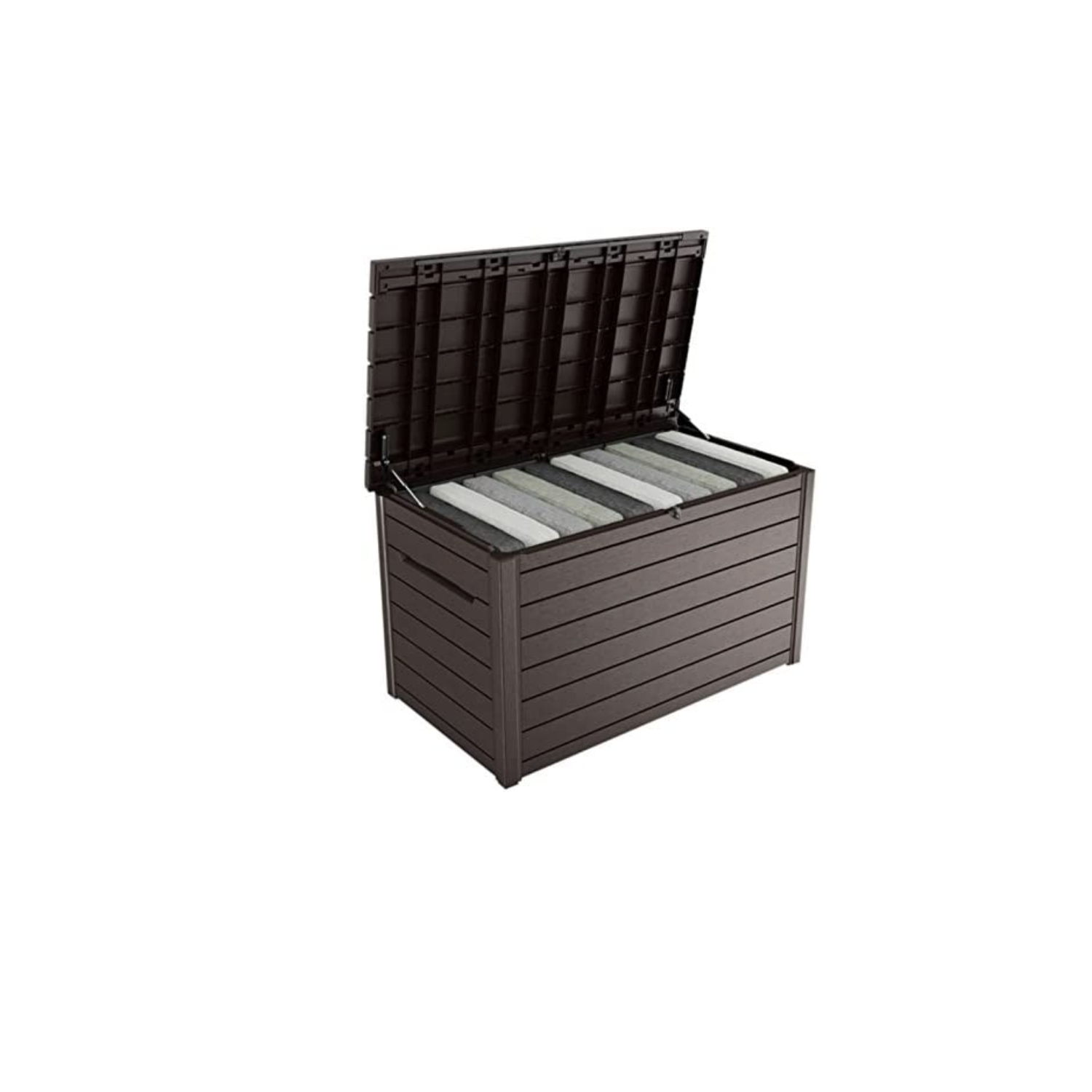 Keter XXL 230 Gallon Plastic Deck Storage Container Box Outdoor Patio Garden Furniture 53.6 W x 28.8 D x 30.6 H inches - Plastic Resin