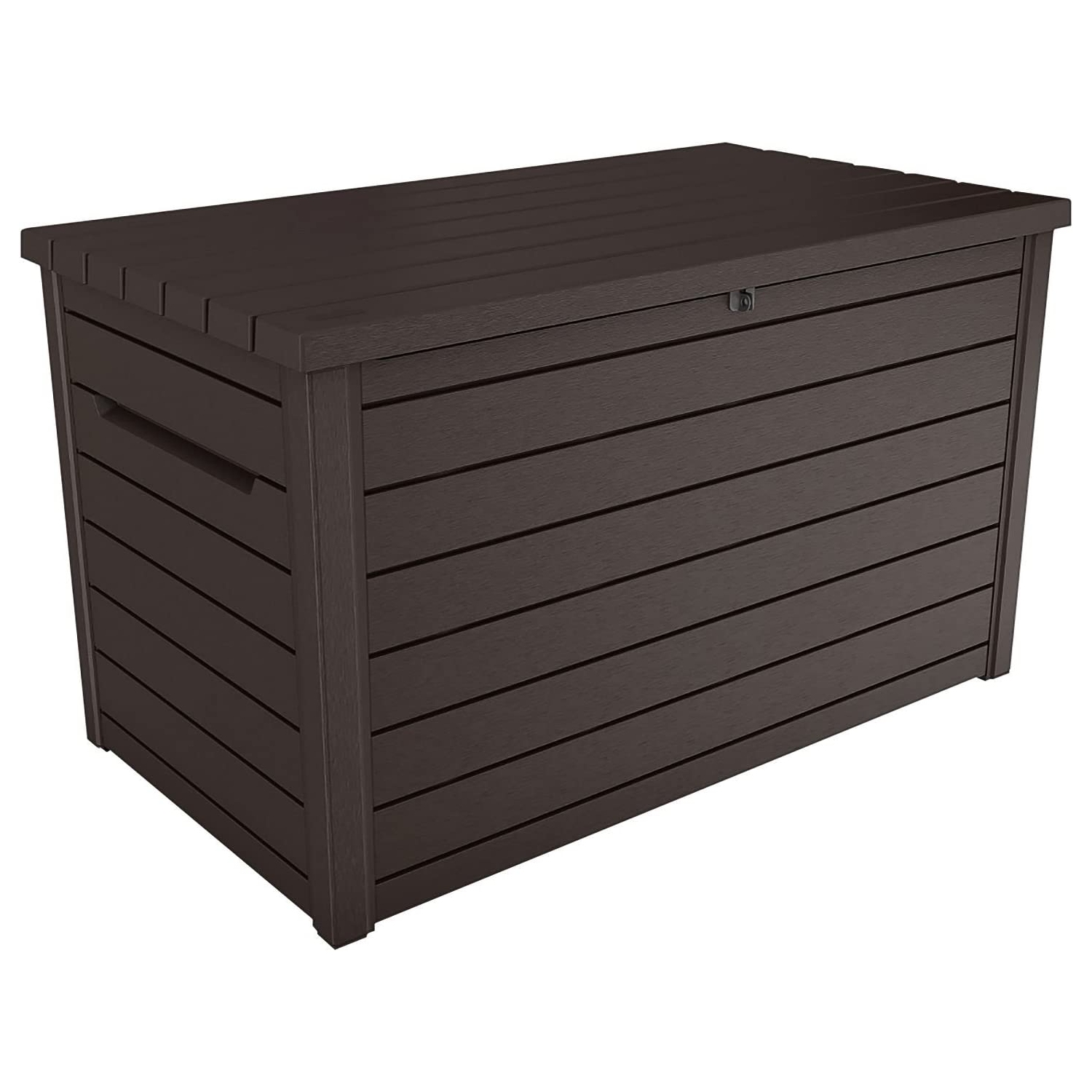 Keter XXL 230 Gallon Plastic Deck Storage Container Box Outdoor Patio Garden Furniture 53.6 W x 28.8 D x 30.6 H inches - Plastic Resin