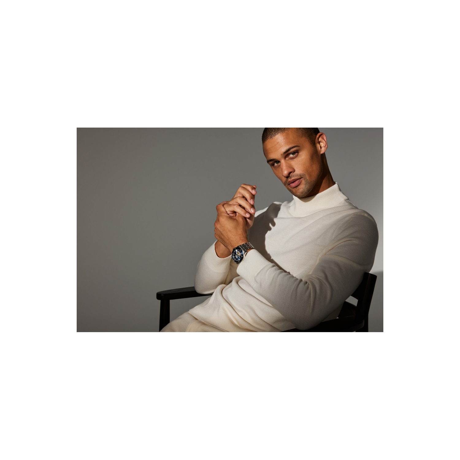 Bulova Mens Marine Star Automatic Watch 44mm Silver-Tone Stainless Steel Case and Bracelet with Blue Dial