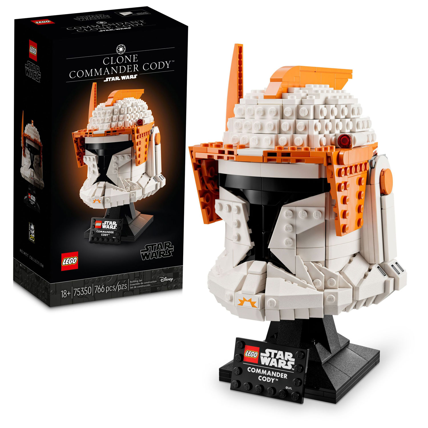 LEGO Star Wars: Clone Commander Cody Helmet - 766 Pieces (75350)