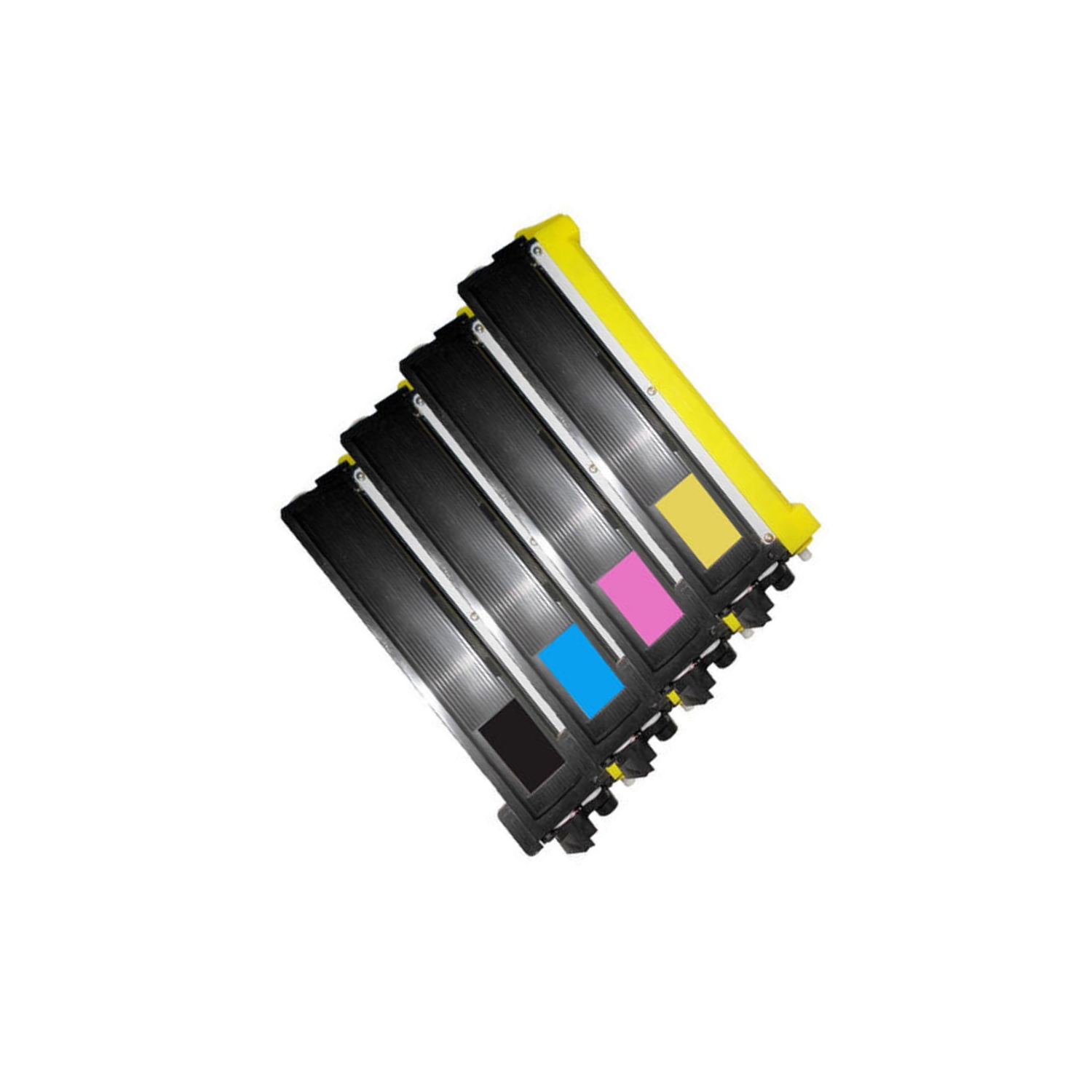 axGear Brother TN-210 Compatible Toner Cartridge Combo BK/C/M/Y DCP-9010CN, HL-3040CN