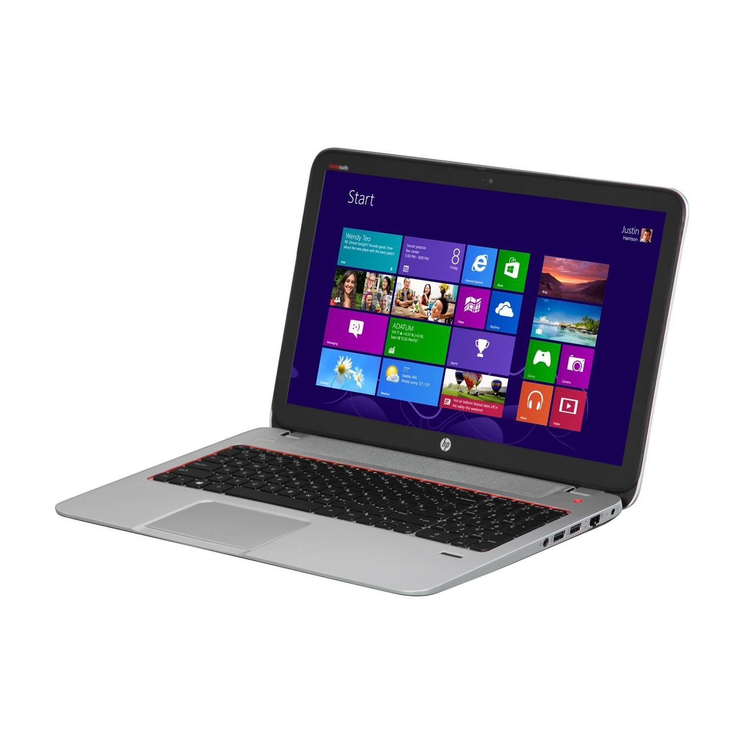 HP Envy 15-J007CL, 15.6" HD 1366 x 768p Laptop, AMD A10-5750M, 8Gb RAM, 240Gb SSD, Windows 10 (Refurbished)