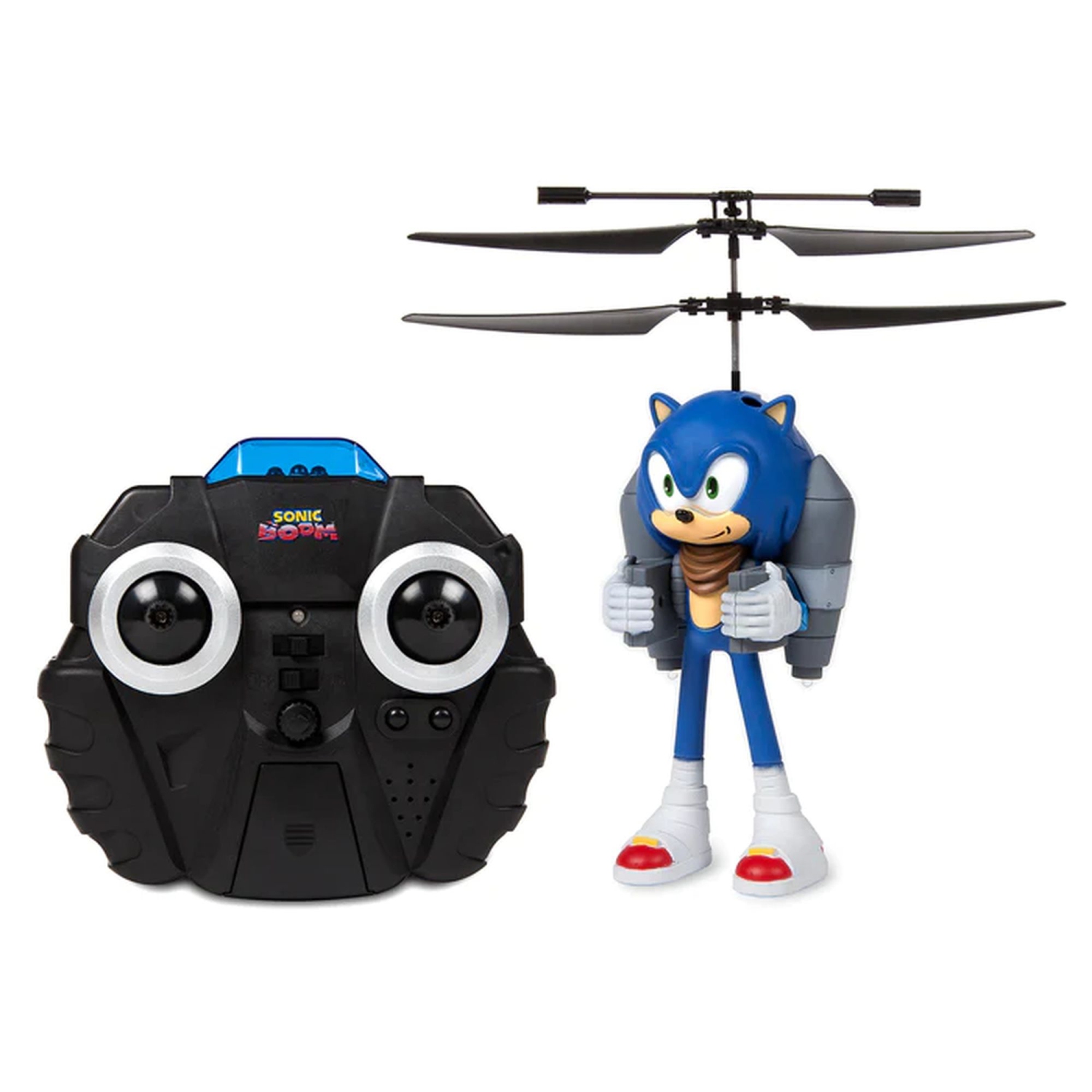 Figurine volante RC Sonic Boom Jetpack 2CH sous licence SEGA.