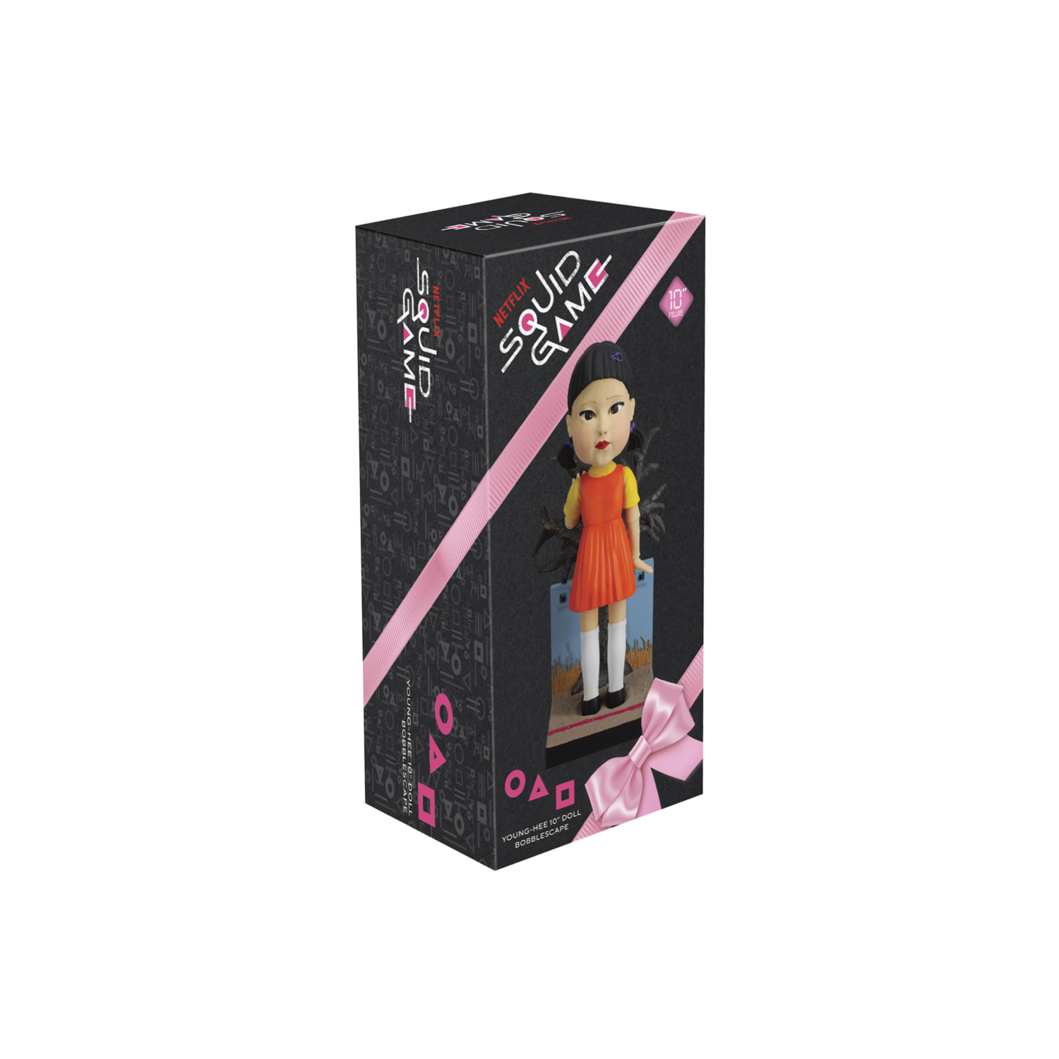 Squid Game Young-HEE Doll à tête branlante 10"