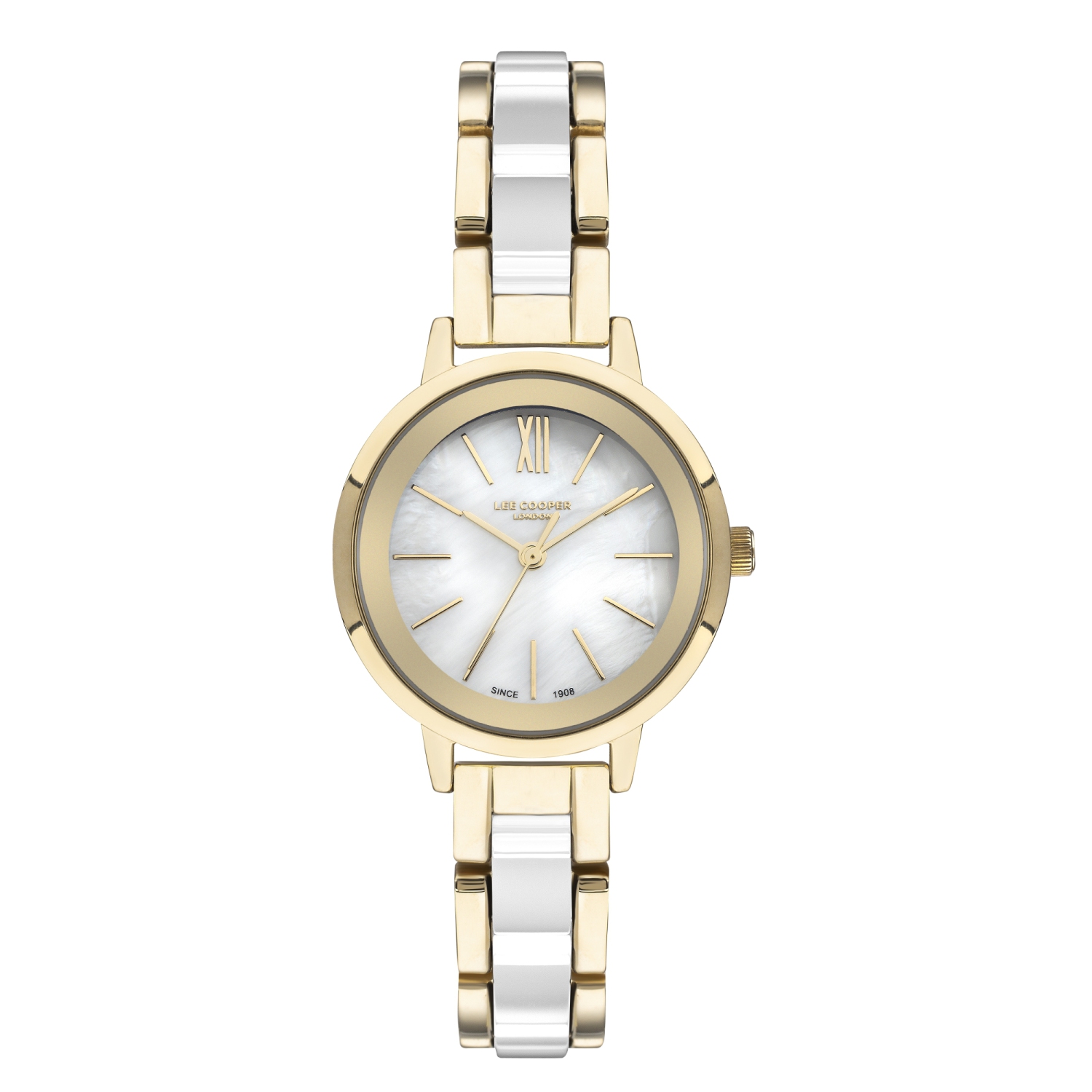 Ladies LC07395.120 Yellow Gold Watch W/White Dial