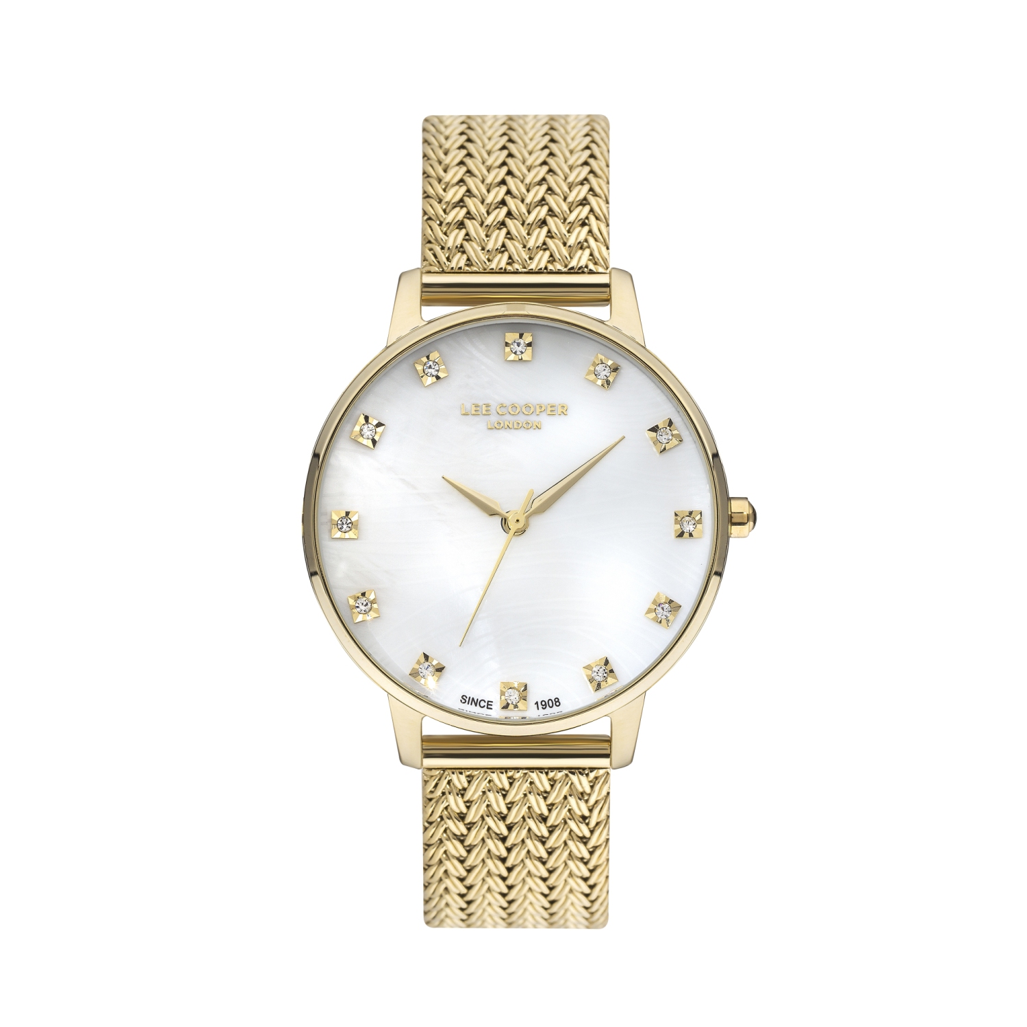 Ladies LC07401.120 Yellow Gold Watch W/White Dial