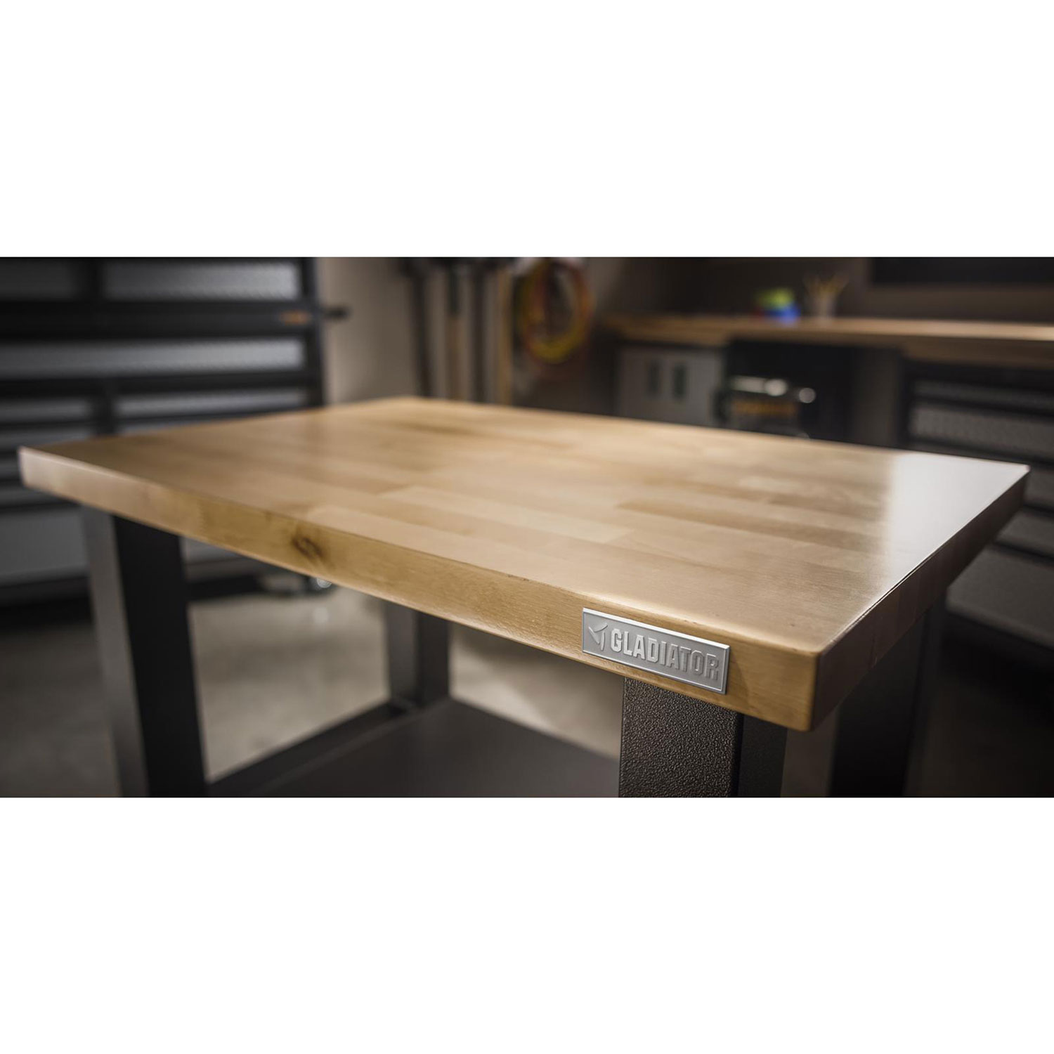 Gladiator 96"W Workbench - Hammered White