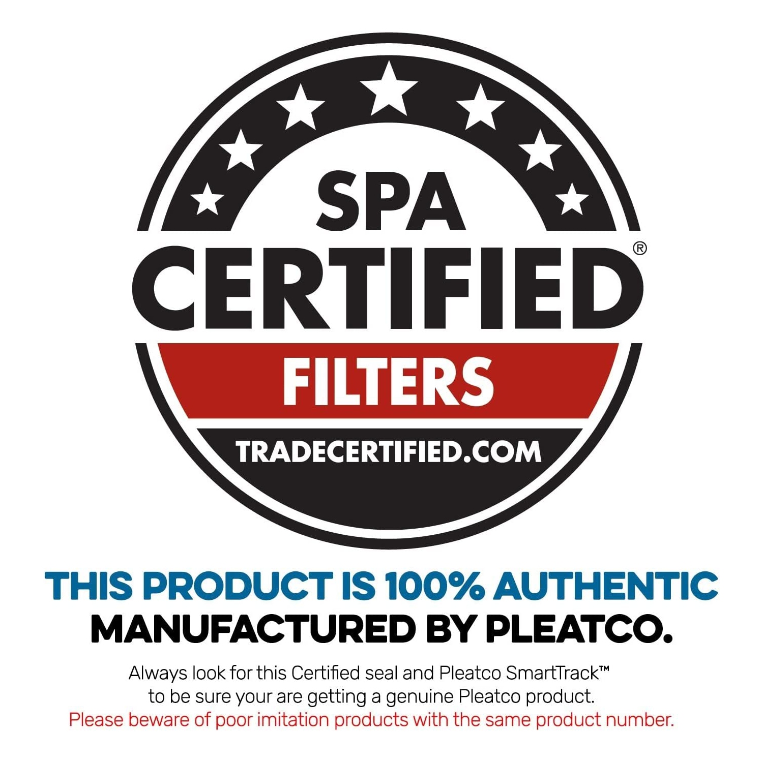 Pleatco For Freeflow / Fantasy Spas - PFF42TCP4 - Single Filter