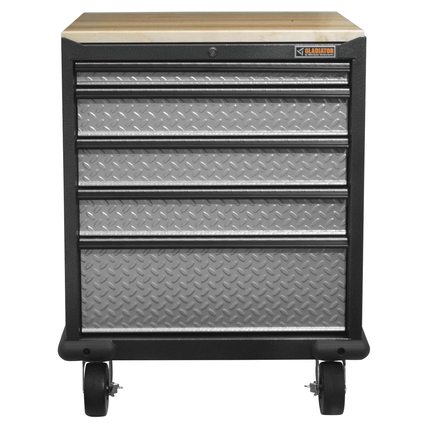 Gladiator Premier Modular GearDrawer Cabinet - Silver Tread
