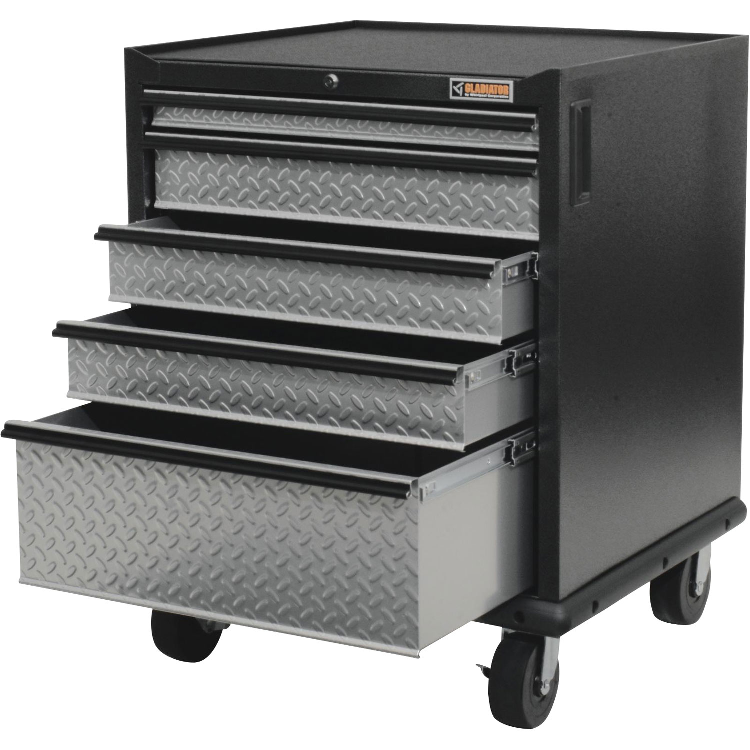 Gladiator Premier Modular GearDrawer Cabinet - Silver Tread