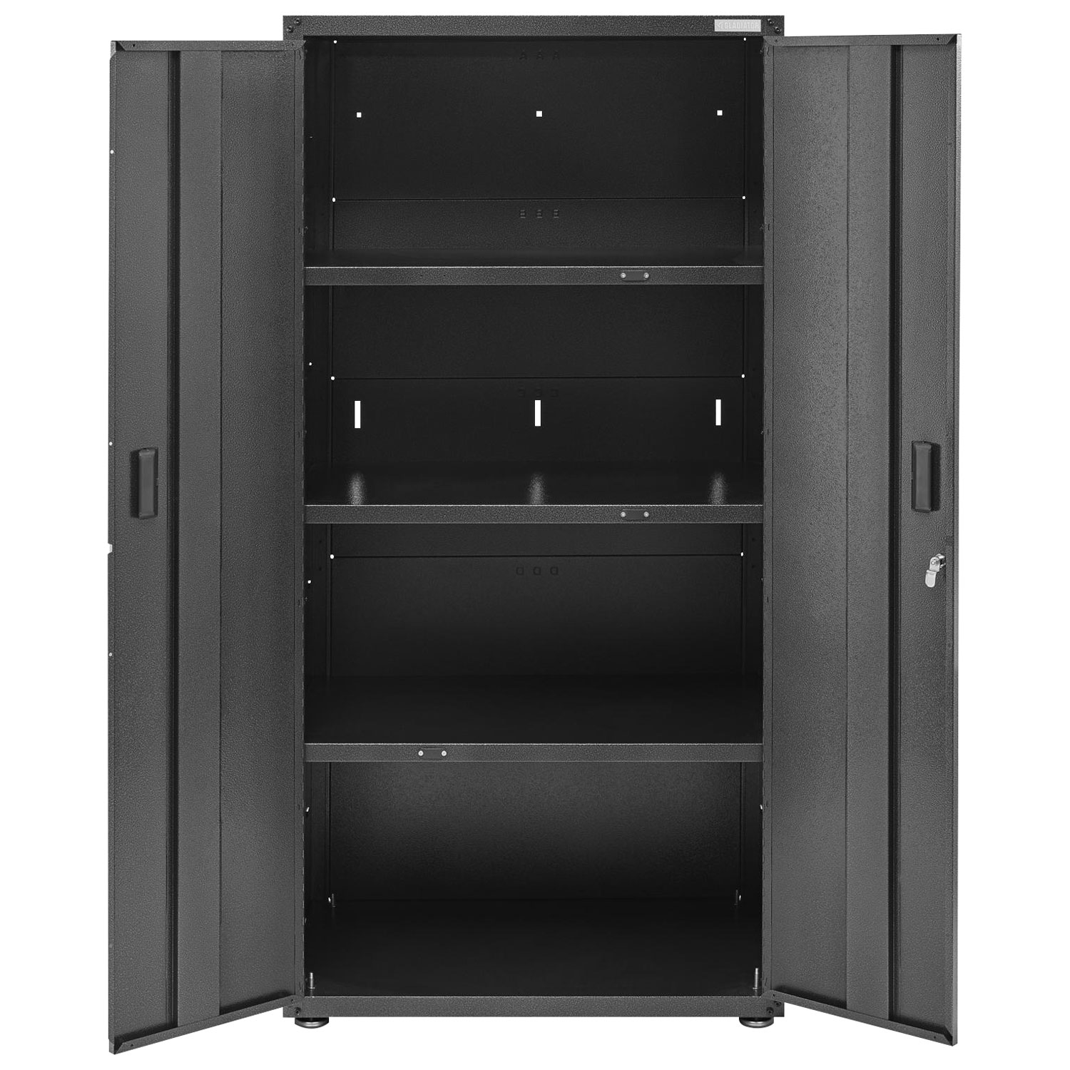 Armoire de rangement de bureau en acier de Gladiator - Granite martelé