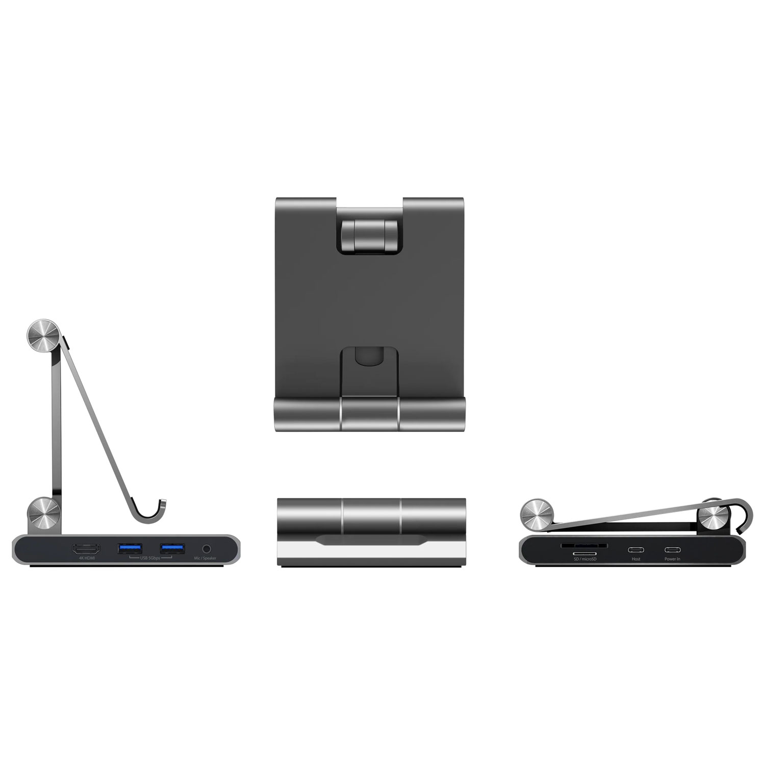 Station d'accueil USB-C de j5create pour iPad Pro/iPad Air - Argenté