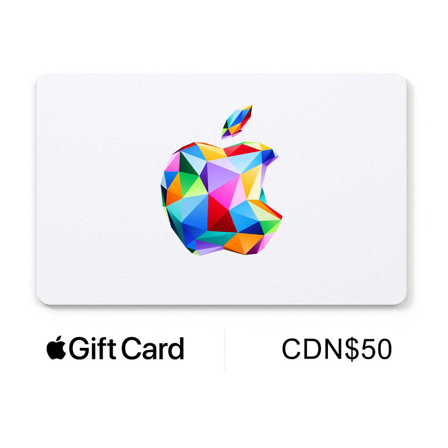 Apple Gift Card $50 - Digital Download (Email Delivery)