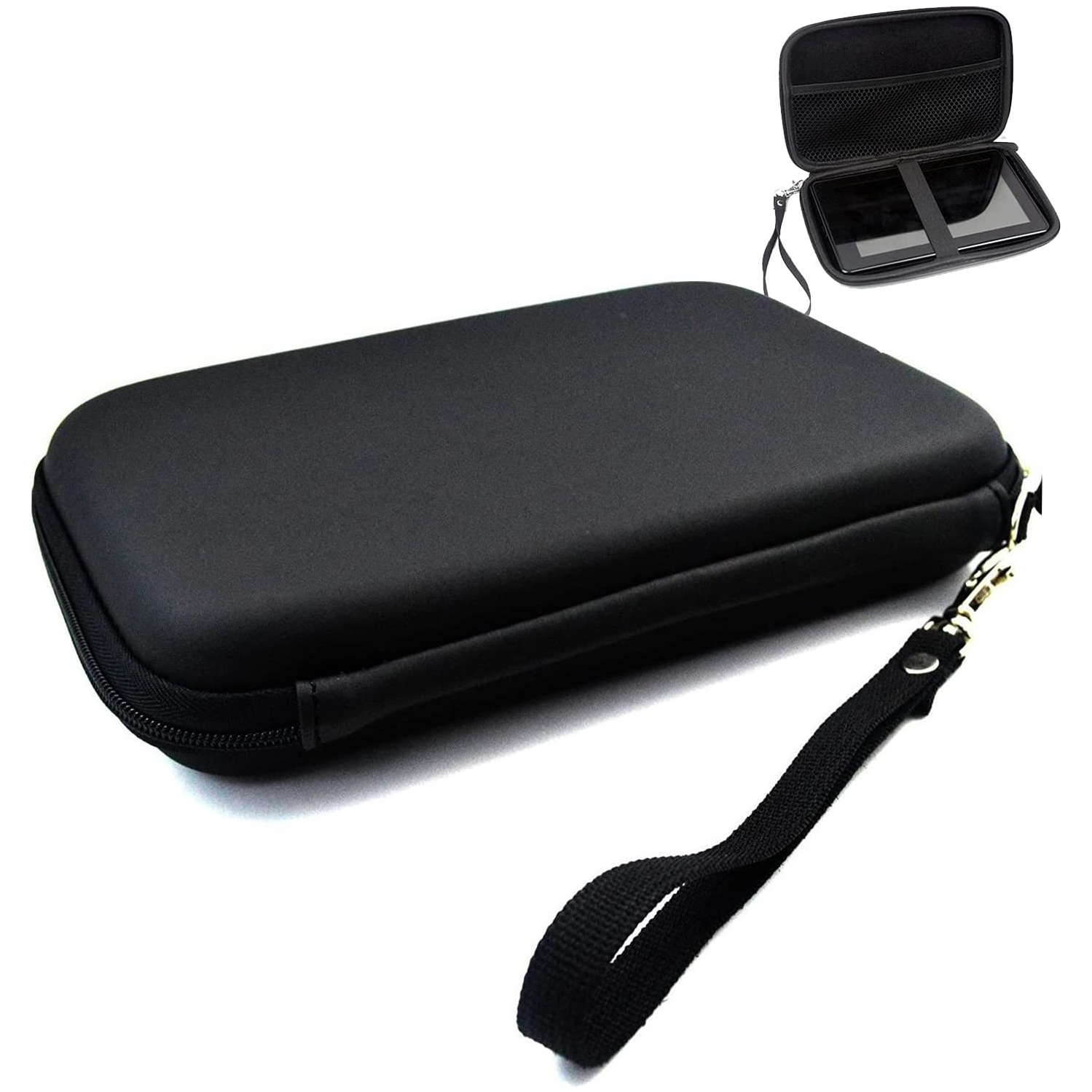 Étui pour GPS 7 po, étui de transport pour GPS avec courroie de sécurité pour GPS Garmin Navigator 6 po 7 po