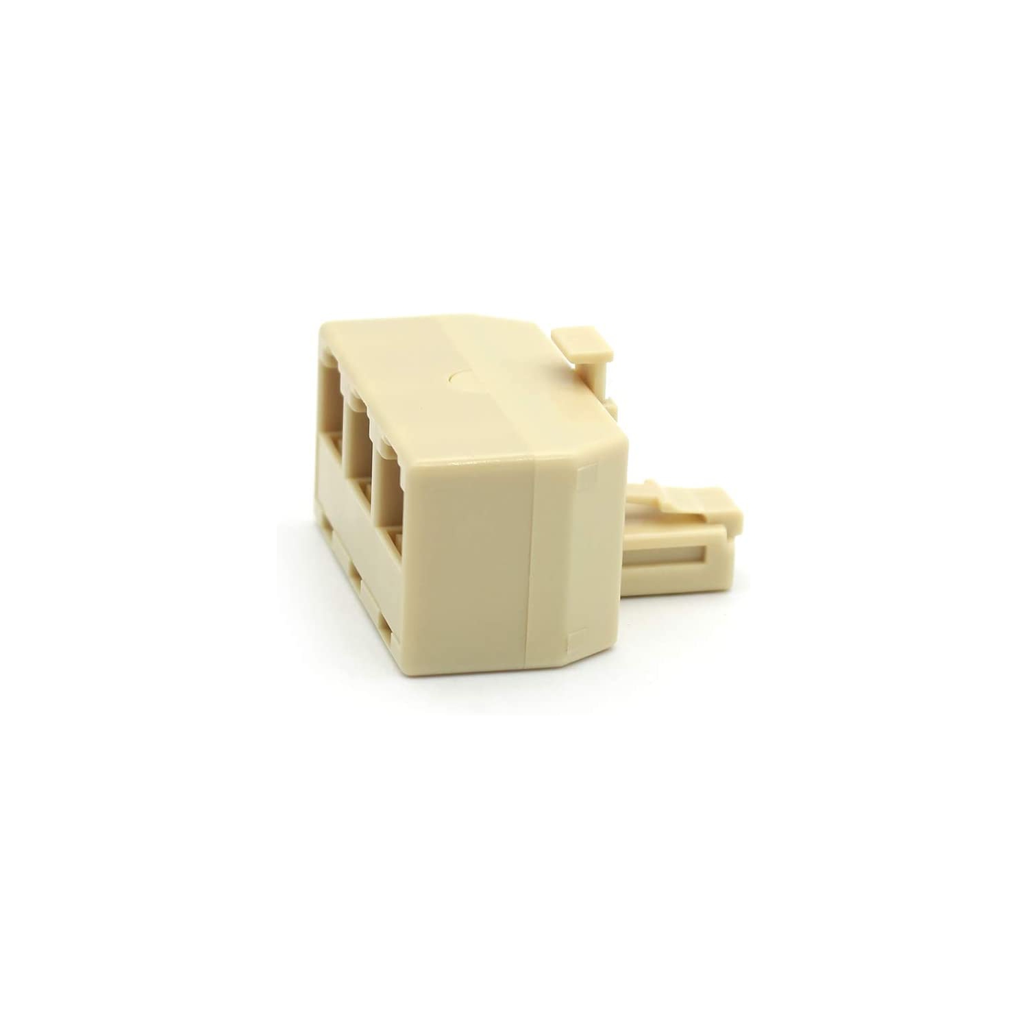Adaptateur répartiteur téléphonique modulaire RJ11 6P4C enfichable mâle à femelle connecteur triplex 3 voies RJ11