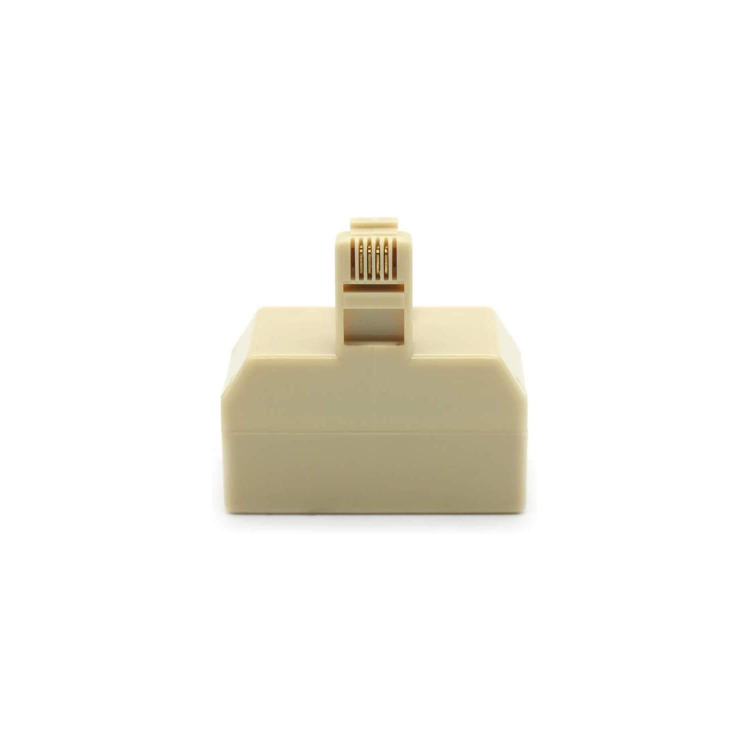 Adaptateur répartiteur téléphonique modulaire RJ11 6P4C enfichable mâle à femelle connecteur triplex 3 voies RJ11