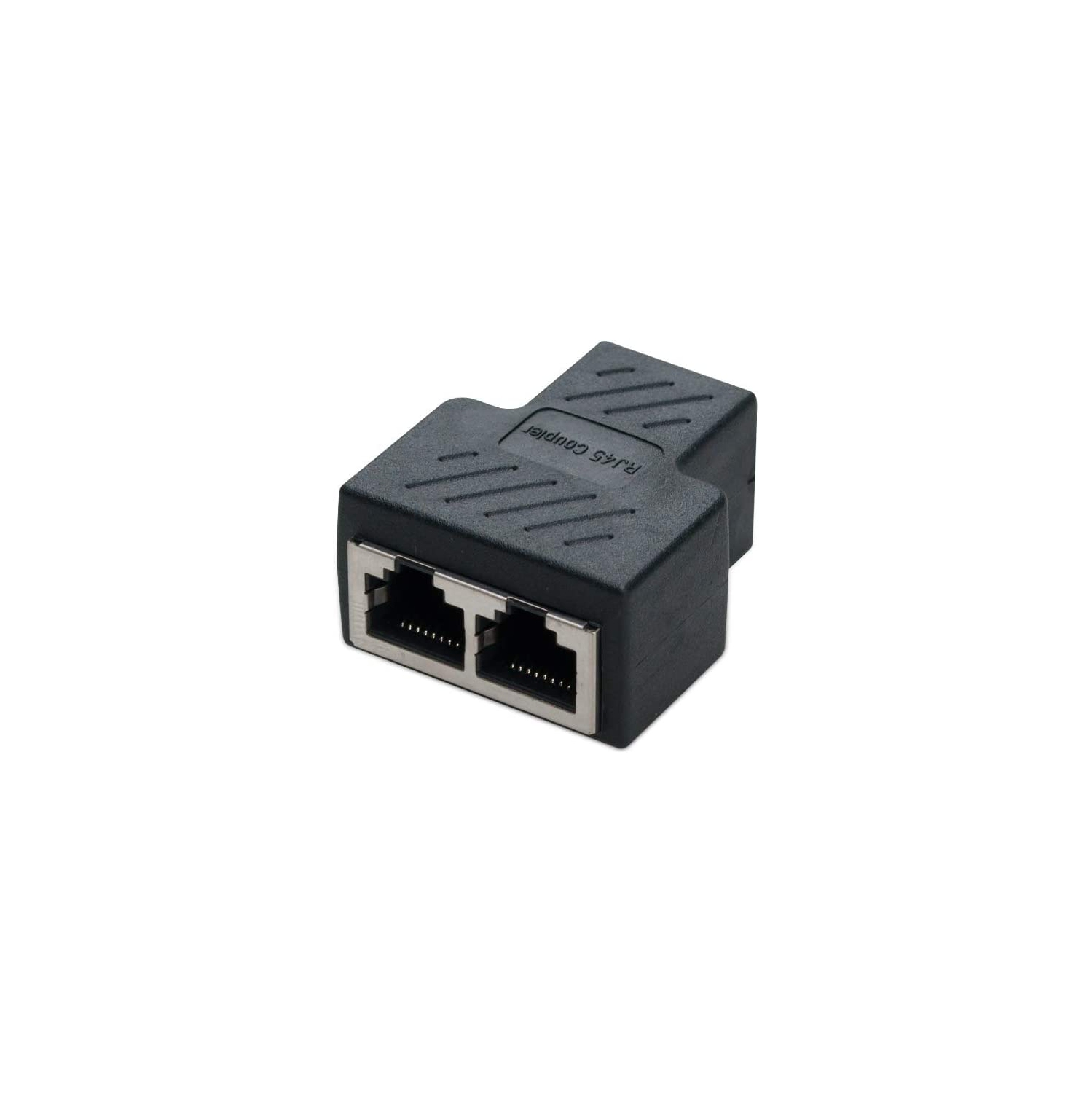 RJ45 Splitter Connector Female to Female Network Adapter 1 to 2 Female Port CAT 5/CAT 6 LAN Ethernet Cable Dual