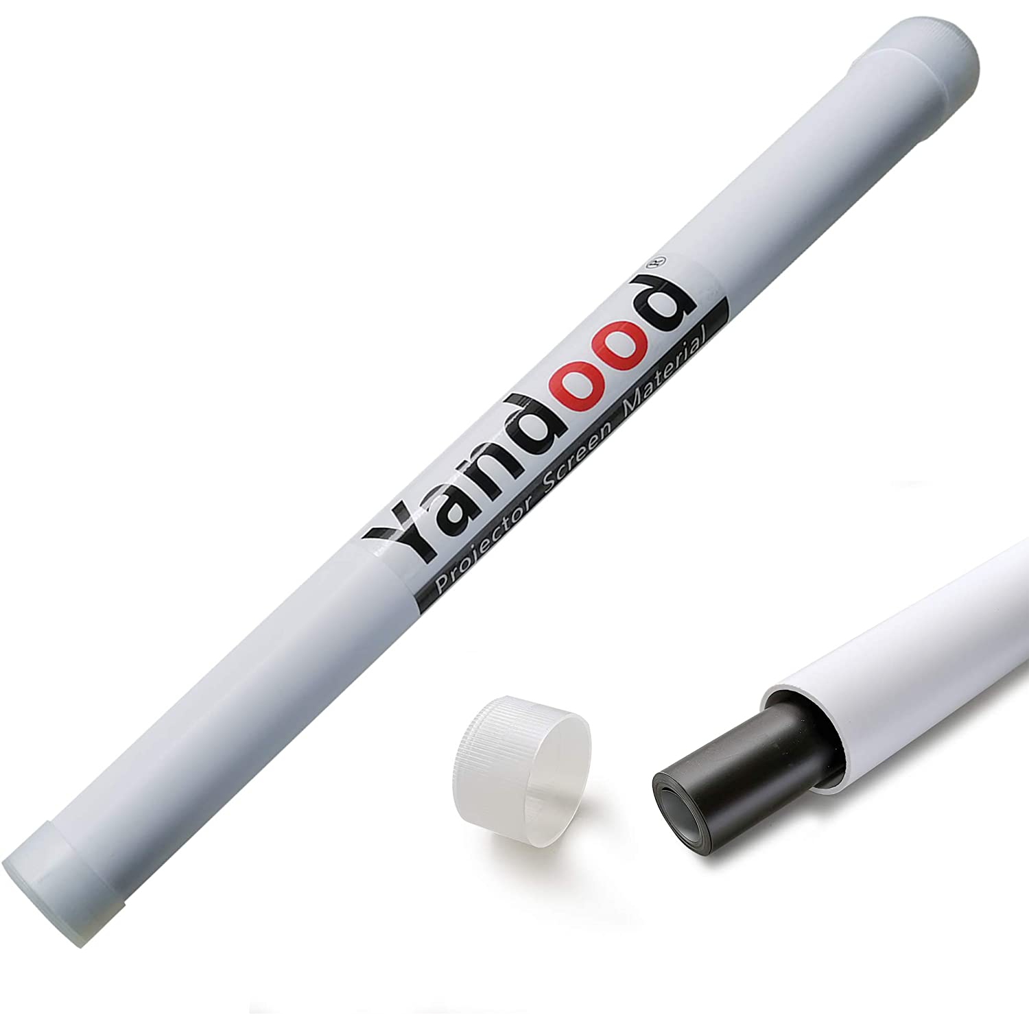 Projecteur écran matériel bricolage 14 x 24 po couleur noir à sous-vêtements Ultra HD 4K à projection avant EPI