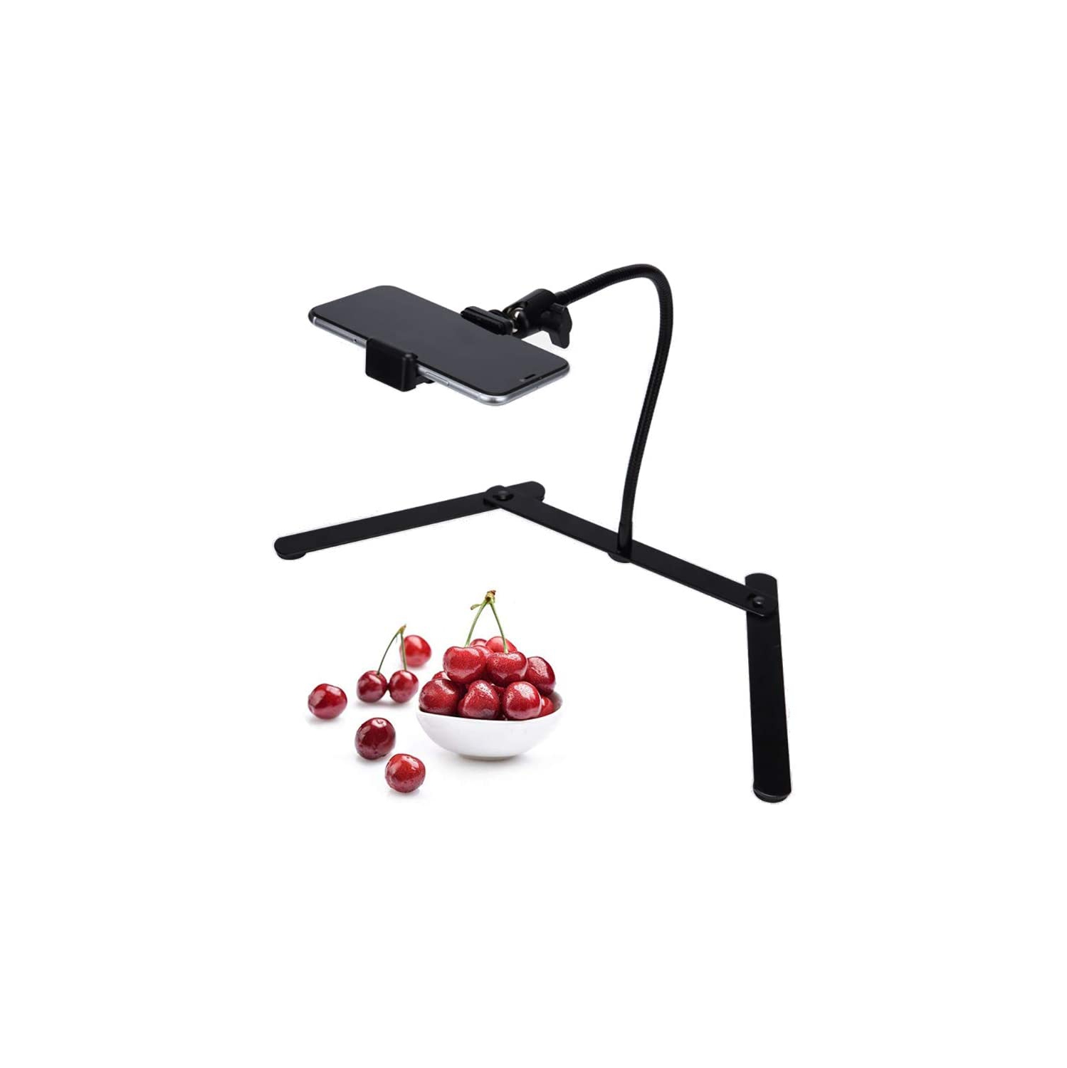 Photo Copy Pico Projector Stand Overhead Phone Mount Pico Projector Stand Monopod for Live Streaming and Baking