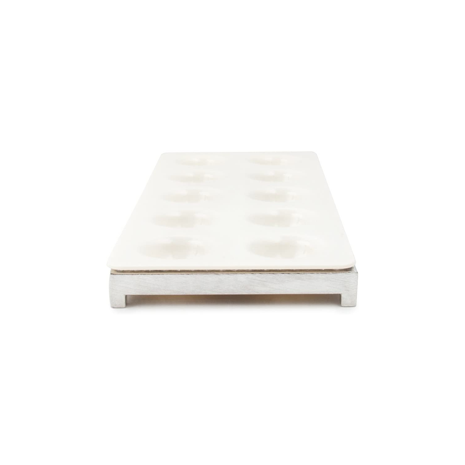 57672 Jumbo Ravioli Maker, Aluminum, 10-Cup