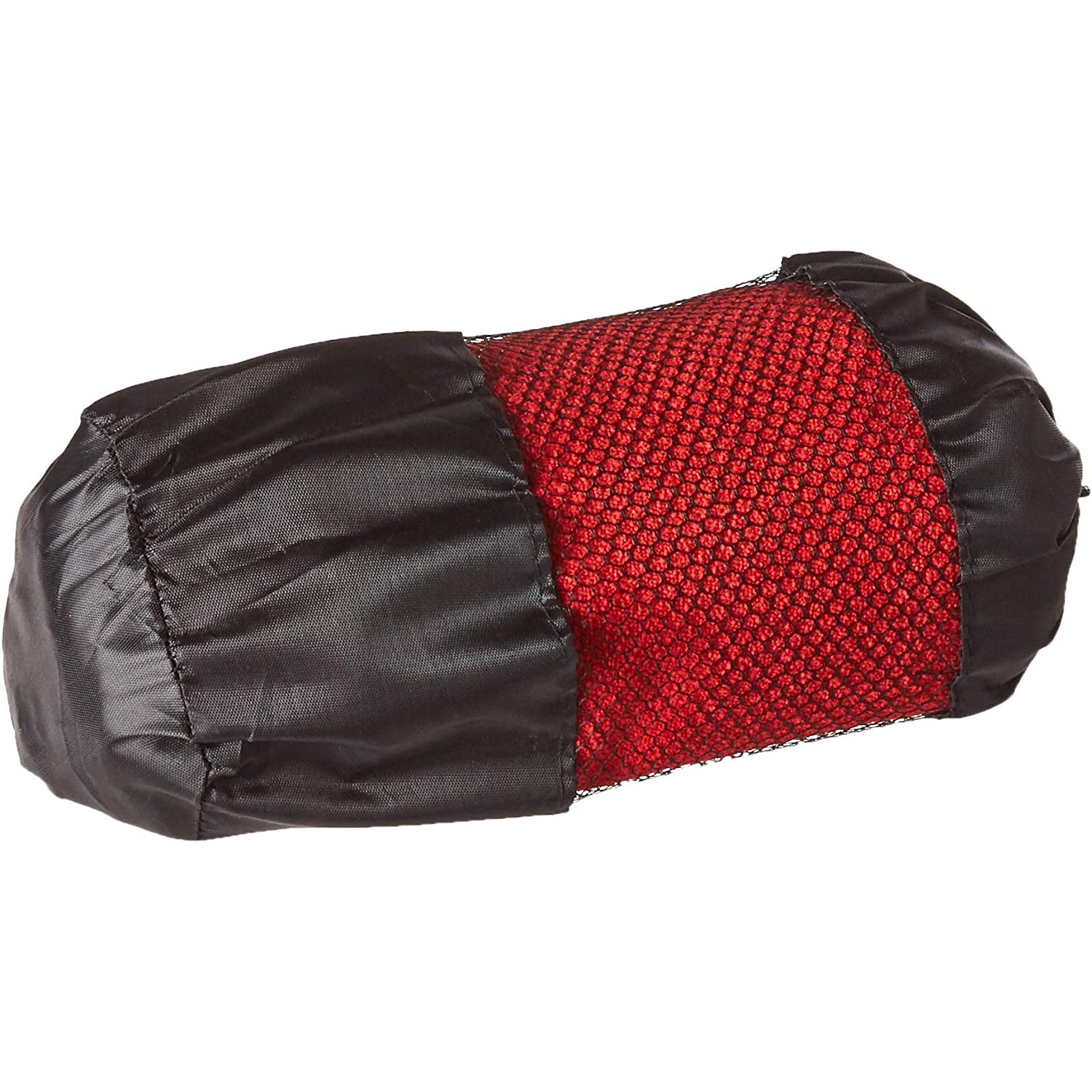 ds Non-Slip Microfiber Hot Yoga Towel with Carry Bag, Red , Large