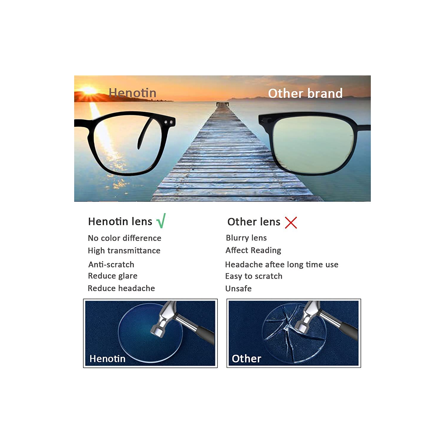 Paquet de 3 paires de lunettes de lecture anti-lumière bleue, lecteurs à charnière à ressort pour ordinateur pour hommes, filtre anti-UV