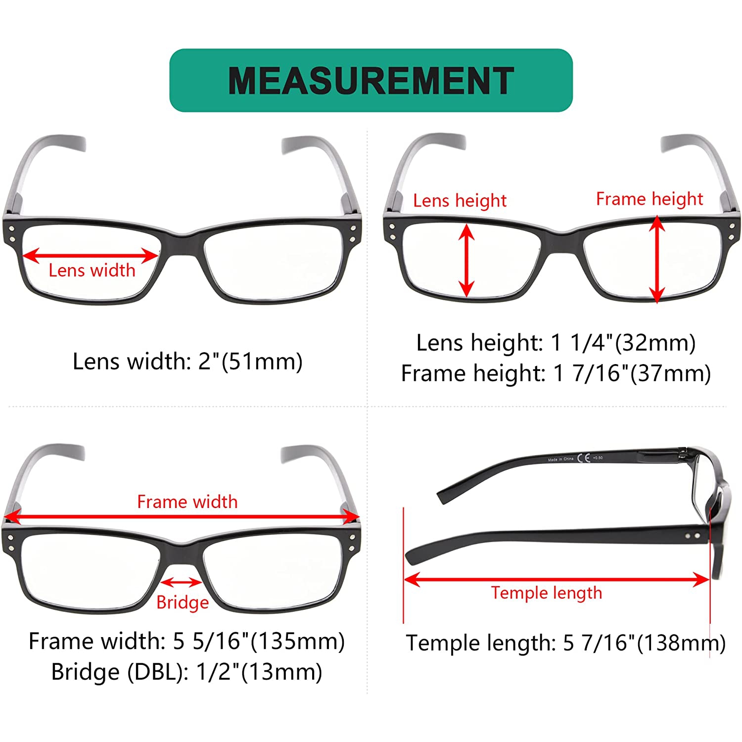 5-pack Men Vintage Reading Glasses Spring Hinges Includes Sunshine Readers