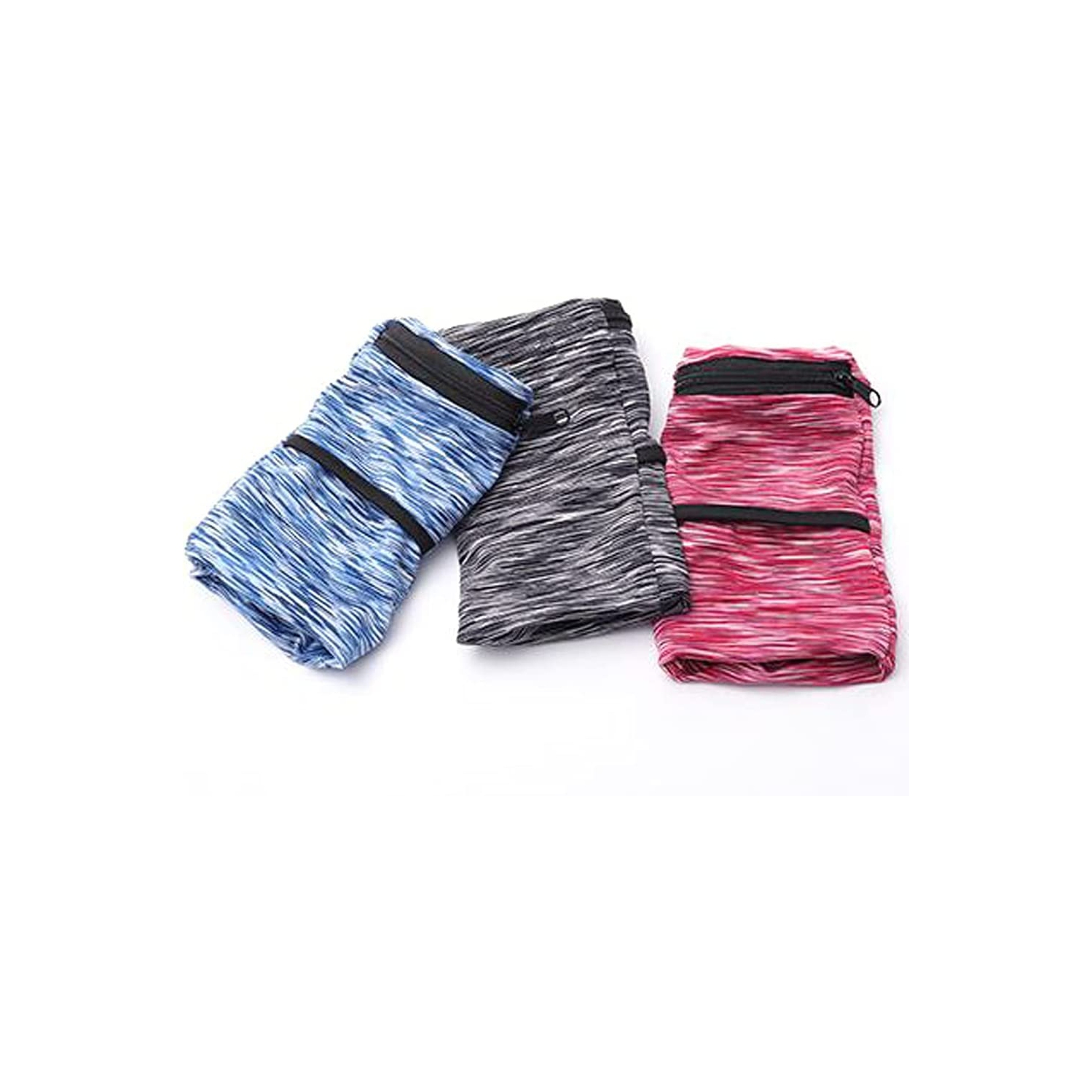 3PCS Lightweight Phone Armband Sports Bag Running Arm Band Strap Phone Holder Pouch Sleeve for Phone