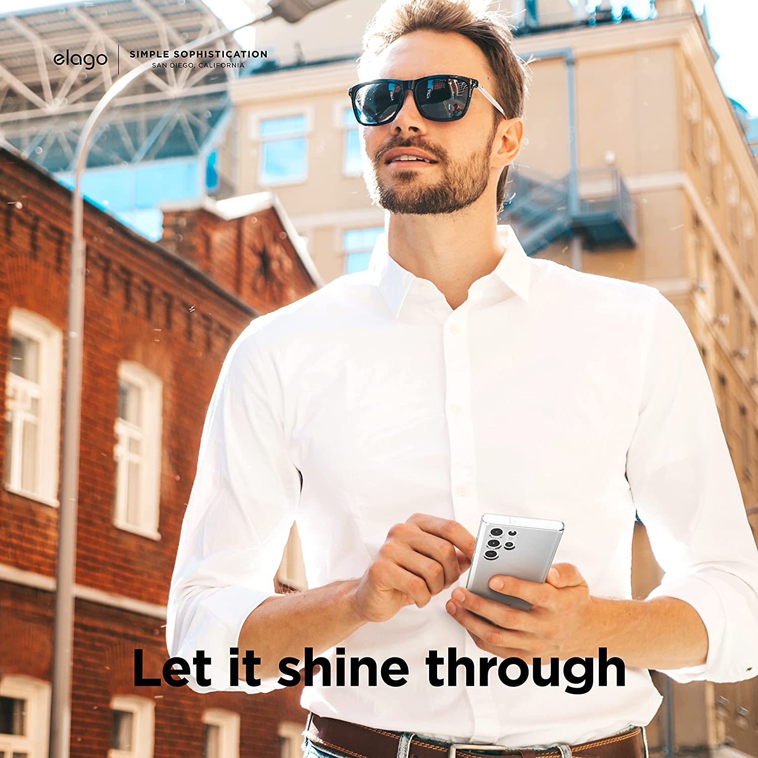 Hybrid Clear Case Compatible with Samsung Galaxy S22 Ultra 6.8 inch - Sleek and Light Design,