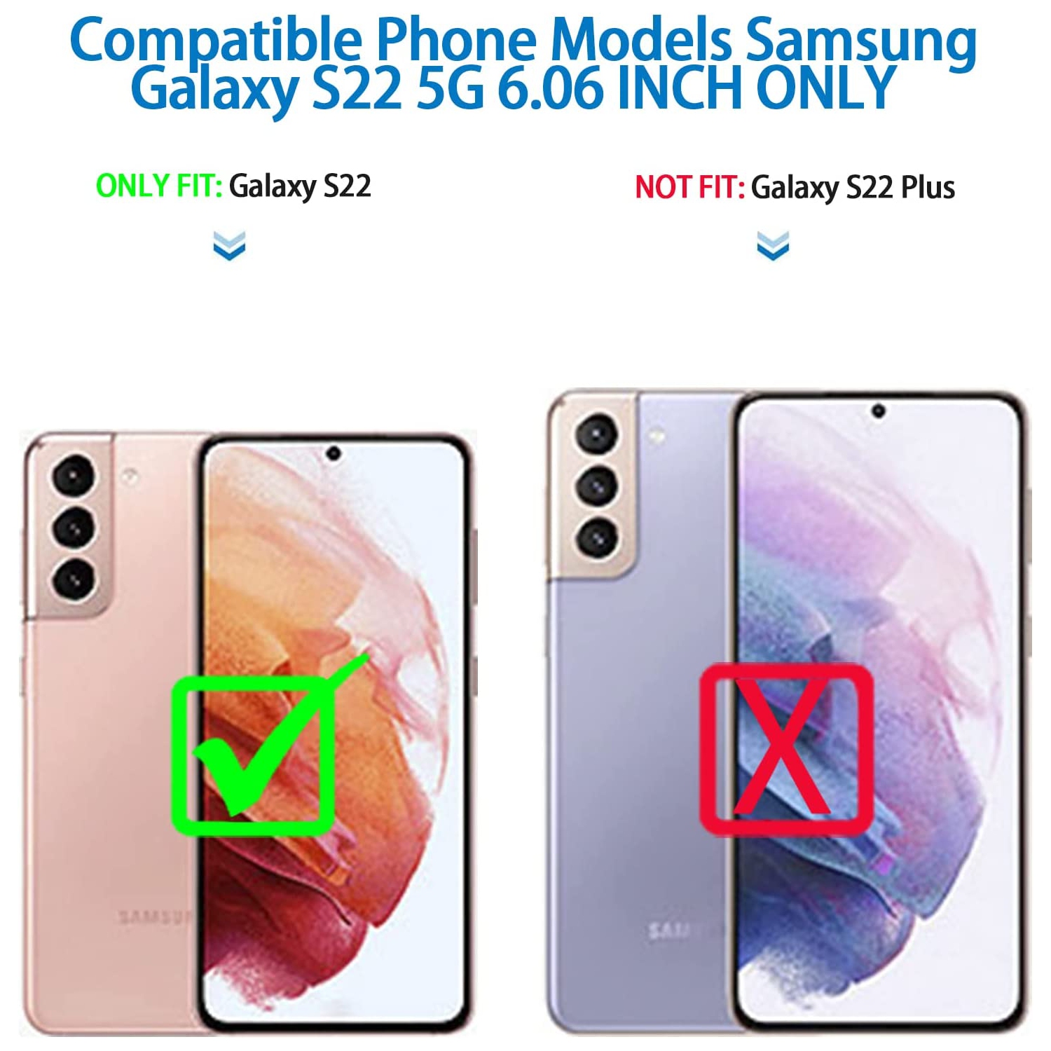 Étui Defender robuste pour Samsung Galaxy S22 5G, Galaxy S22 5G, antichoc, résistant à la poussière, 3-en-1