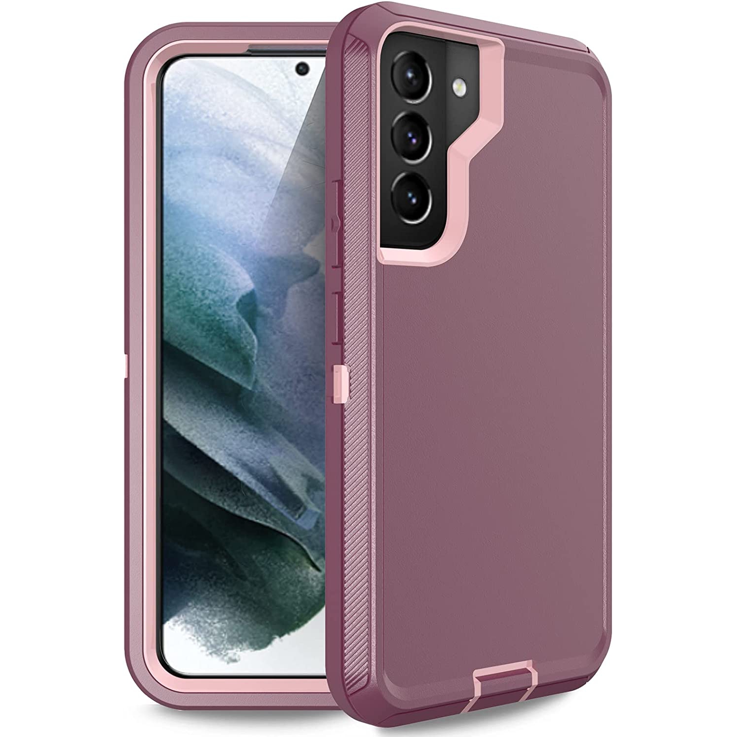 Defender Case for Samsung Galaxy S22 Plus 5G, Galaxy S22 Plus 5G Phone Case Heavy Duty Shockproof Dustproof 3 in