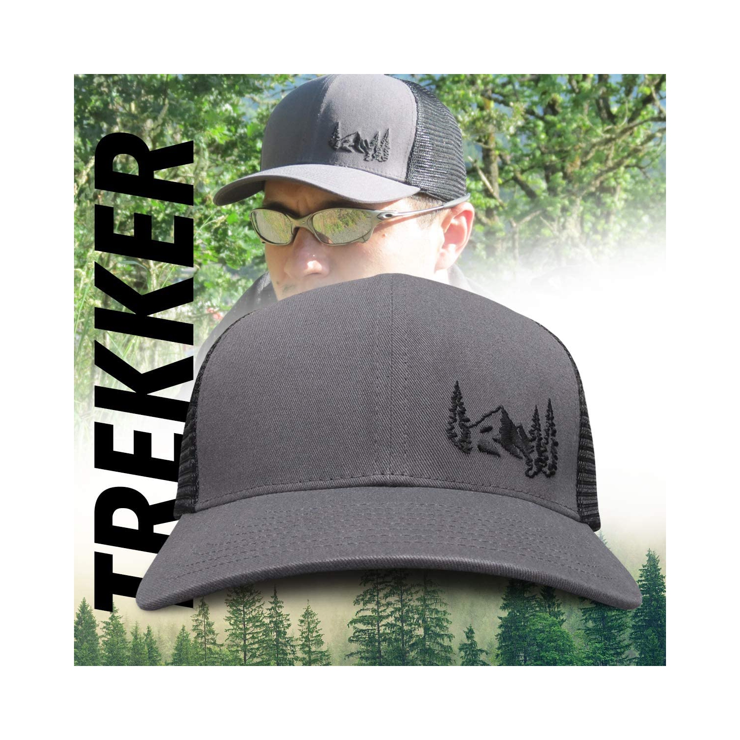 Chapeau de camionneur pour hommes ou femmes – plusieurs motifs branchés