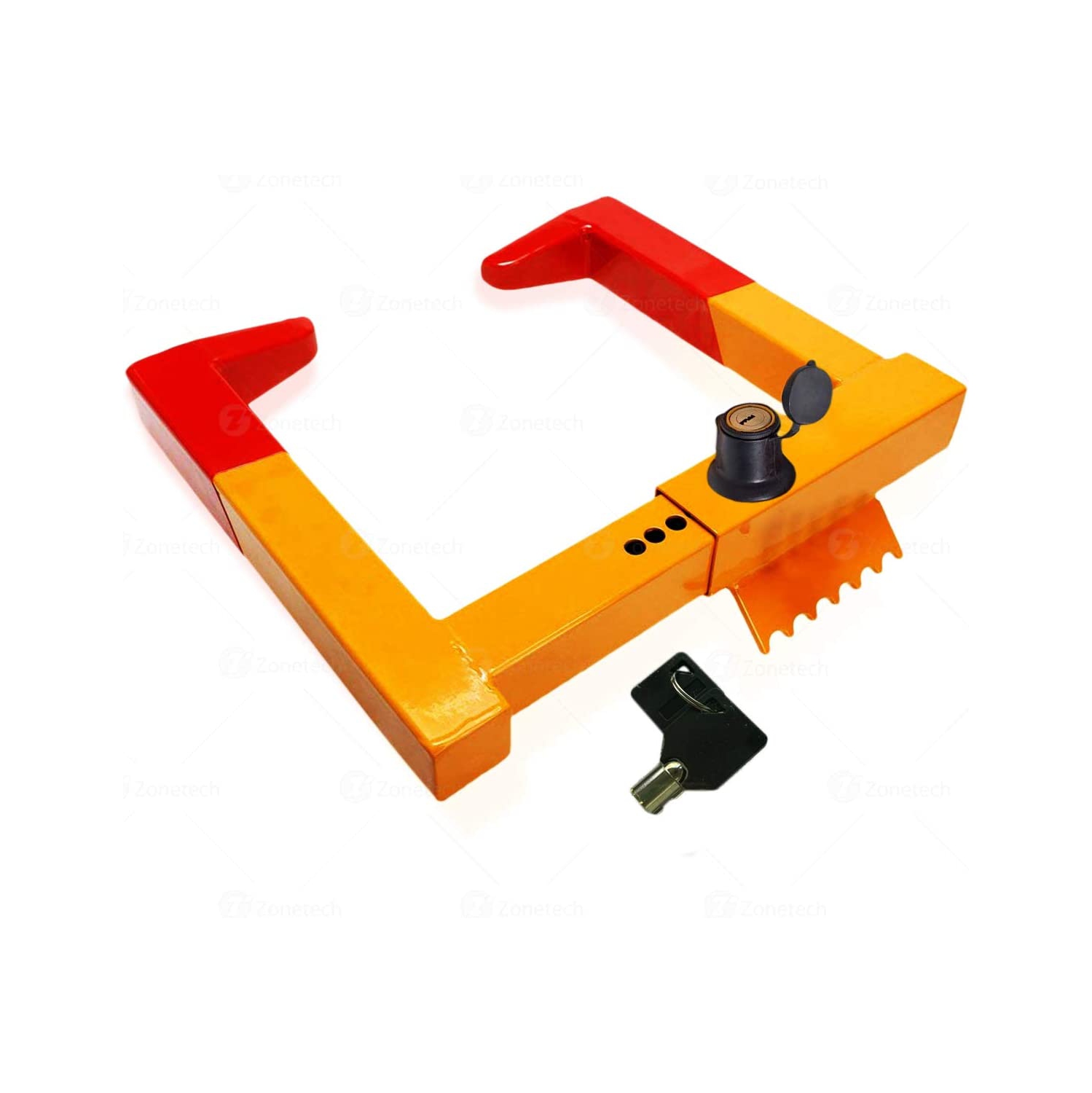 Security Tire Lock Clamp Boot Tire Claw - Zone Tech Premium Quality Heavy Duty Anti- Theft Protective Vehicle Wheel