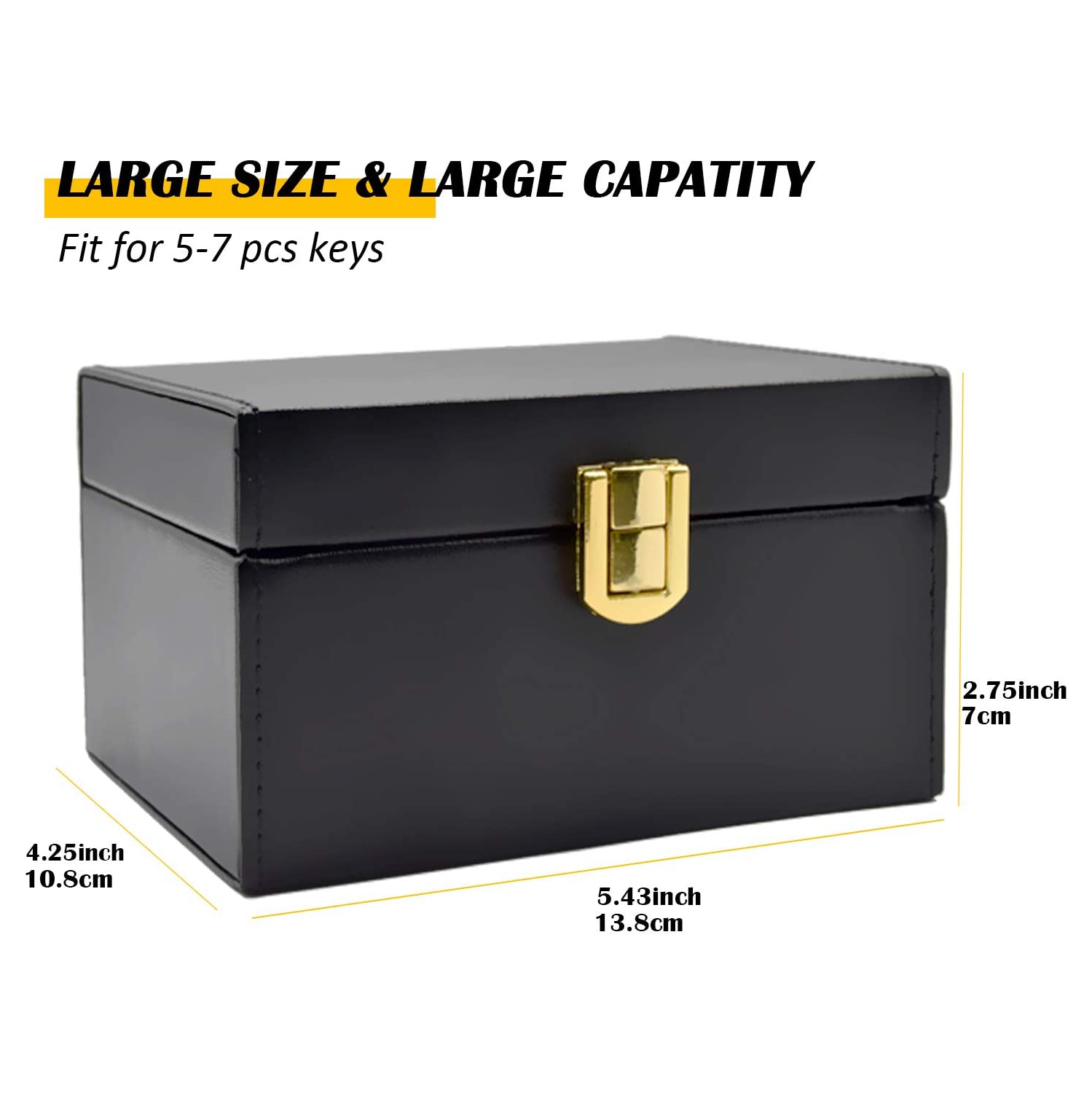 Coffret de protection de porte-clés Faraday, boîtier de blocage des signaux RFID, boîte de protection antivol pour clé de voiture