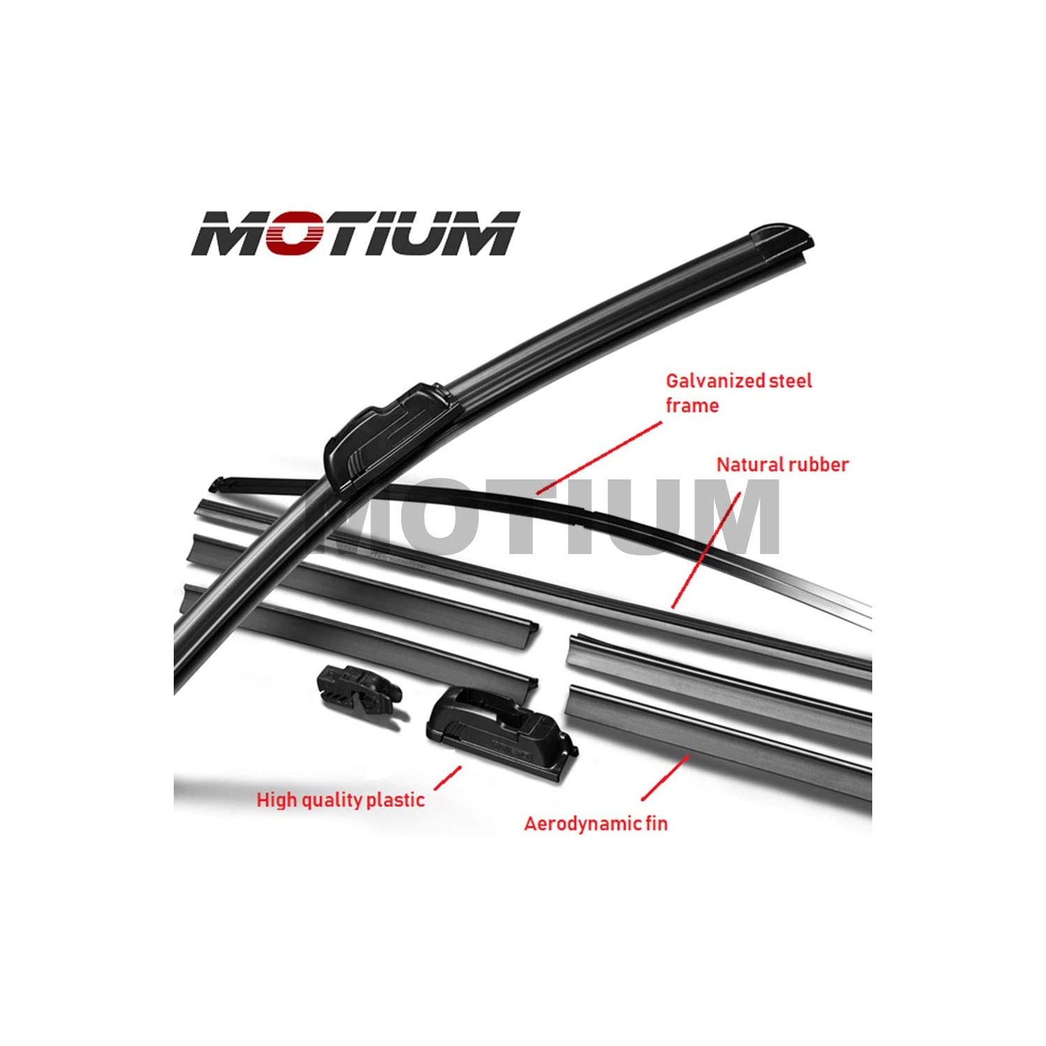 OEM QUALITY 26" + 19" Premium All-Season Windshield Wiper Blades,1 Year Warranty(Set of 2)…