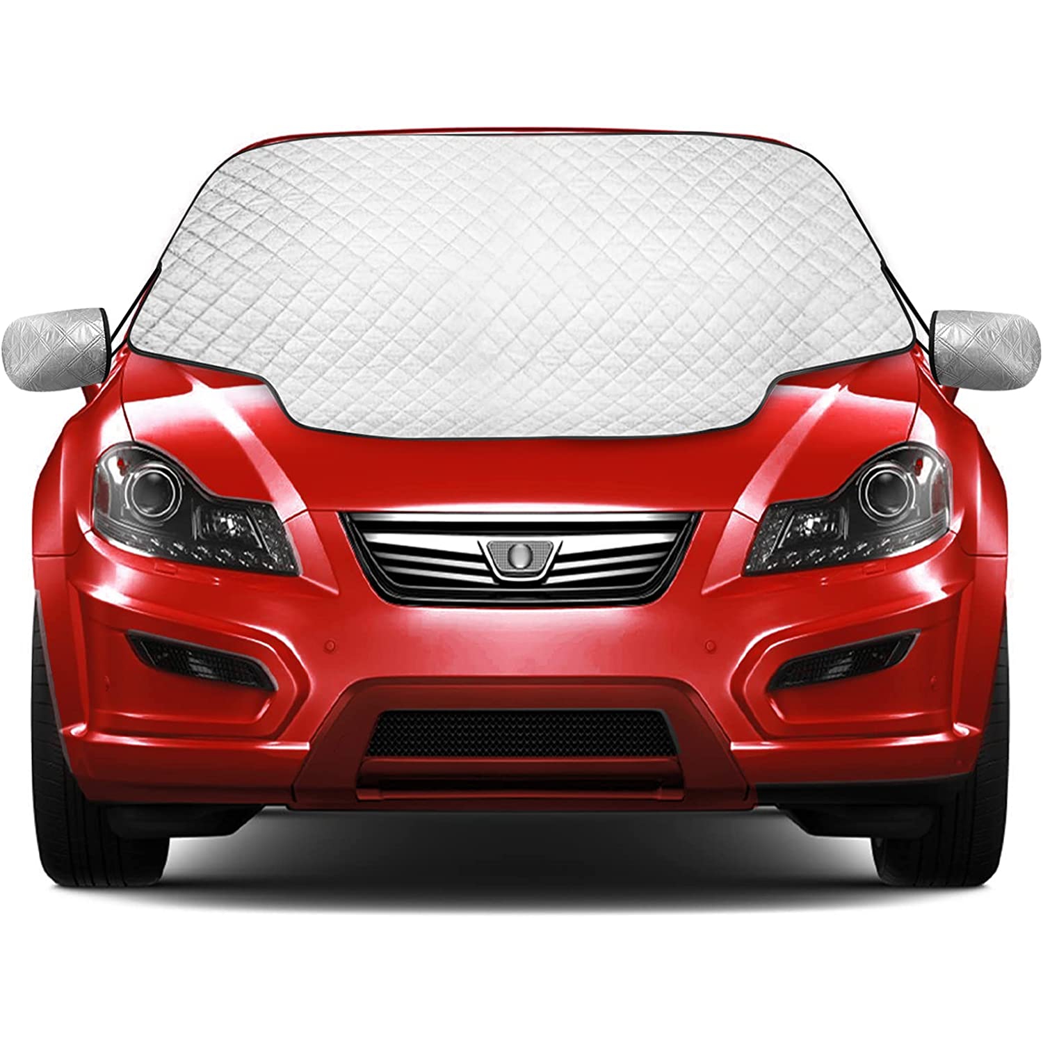 Pare-neige de pare-brise, pare-brise Winter Frost Guard pour la voiture, pare-poussière étanche Sun Protector et glace