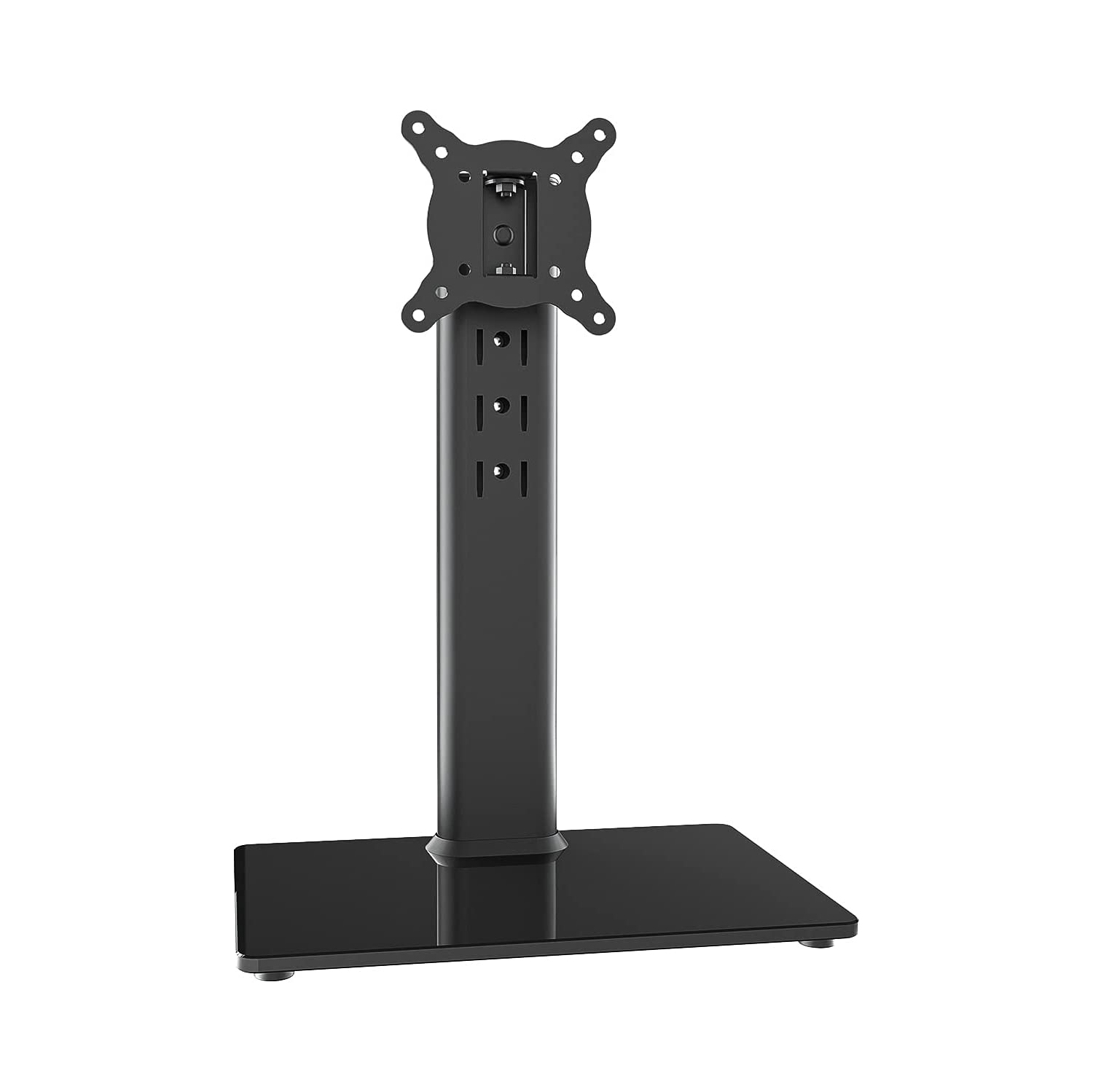 Universal Swivel TV Stand/Base Table Top TV Stand for 13 to 32 inch TVs with 100 Degree Swivel, 4 Level Height