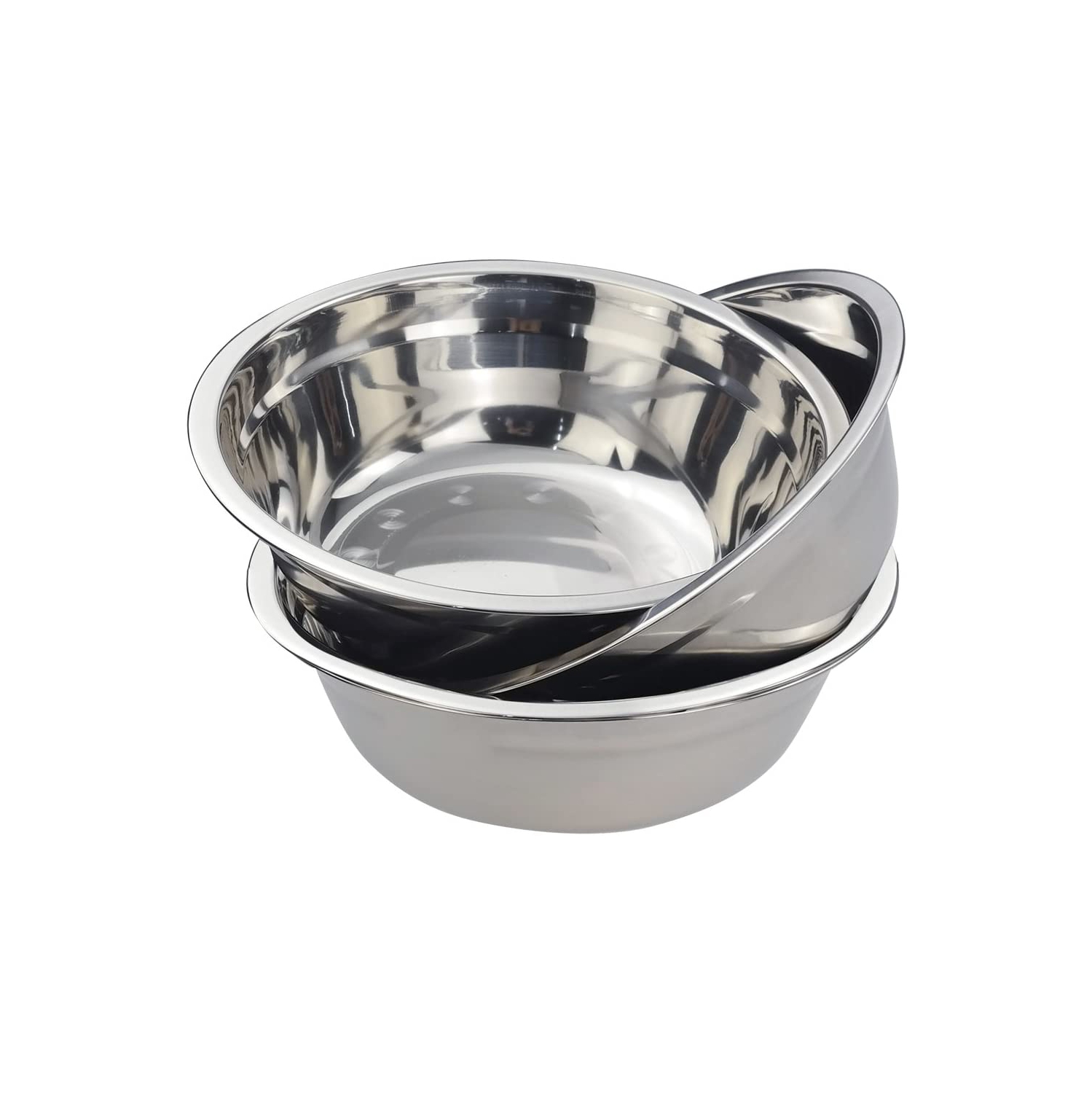 Ensemble de 4 bols à mélanger en acier inoxydable et bols de préparation en métal