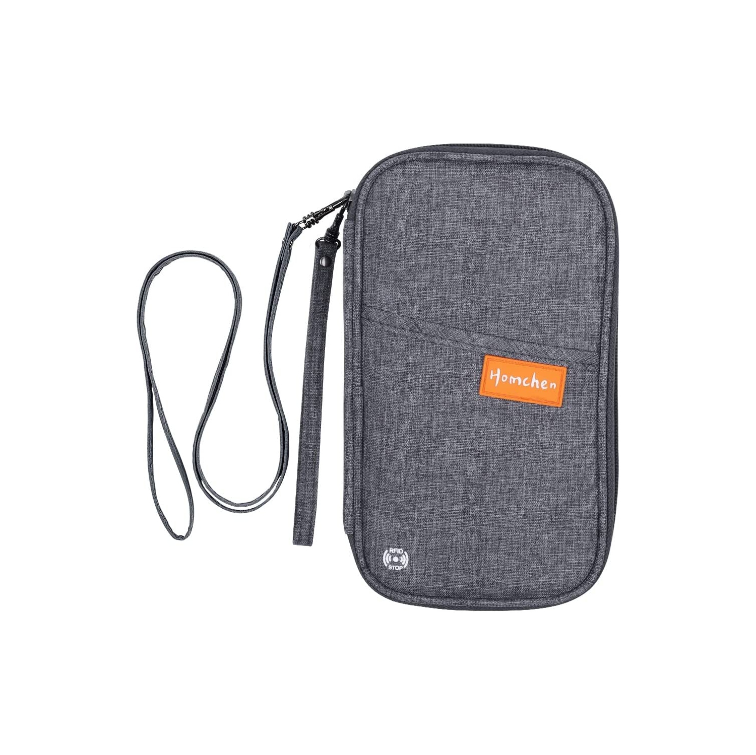 Porte-passeport de voyage avec blocage RFID, étui de rangement pour documents porte-cartes de crédit pour hommes et femmes