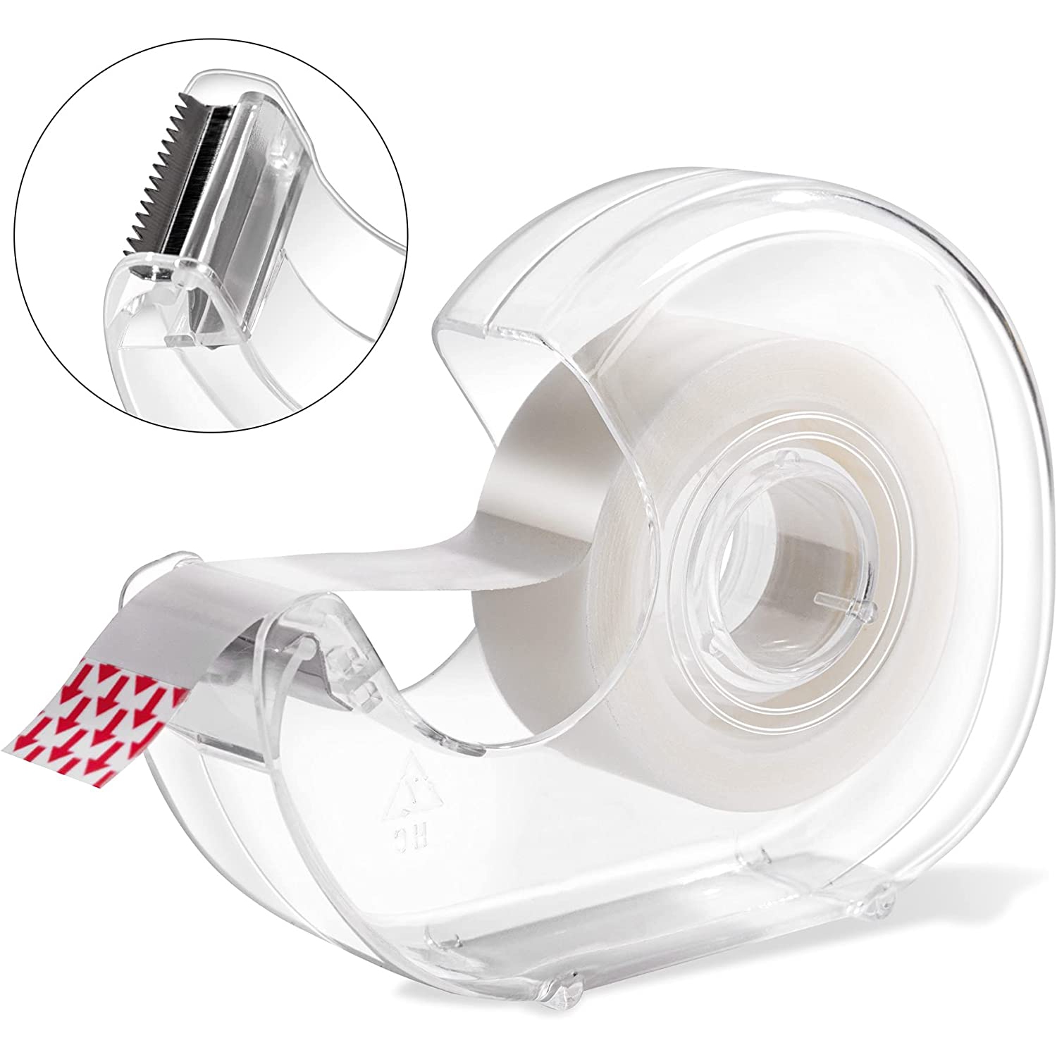 Ruban au fini mat avec distributeur, conçu pour le rejumelage, recharges de ruban, 3⁄4 po x 18 vg, paq./6