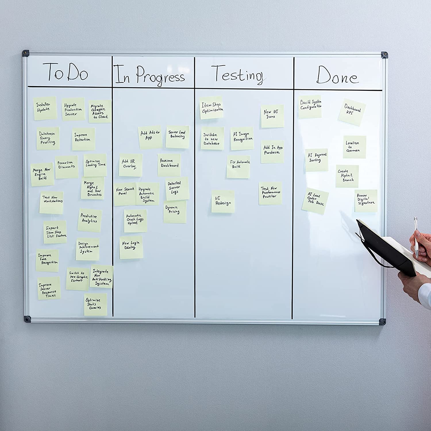 8 – Ruban adhésif pour tableau blanc avec ruban adhésif pour tableau blanc pour l’école de bureau, noir, 3 mm