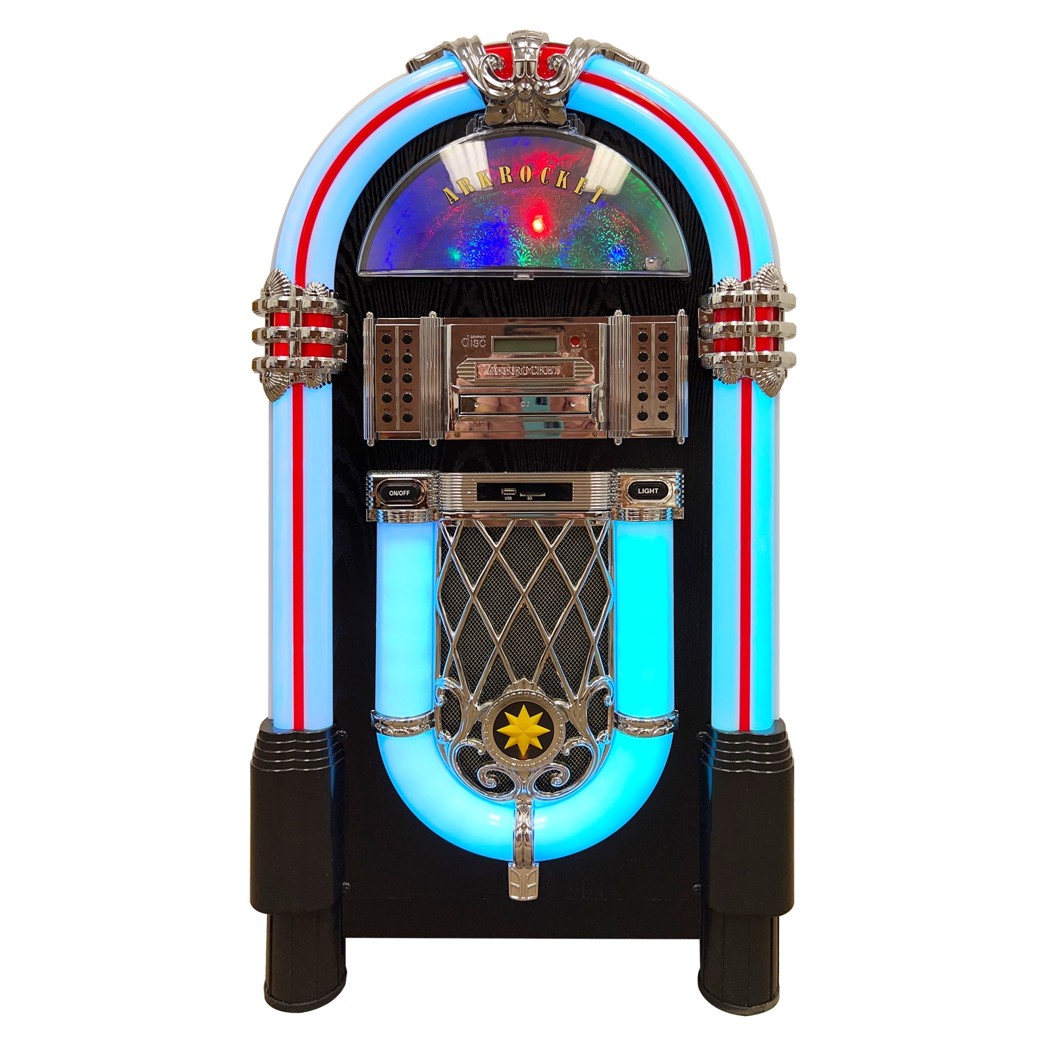 Arkrocket Taurus II Mid-Size Jukebox -Black
