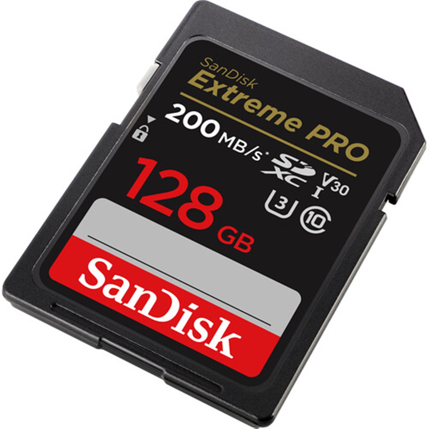 SanDisk Extreme 128GB SDXC UHS-I V30 200MB/s Class 10 Memory Card x5 + Holder