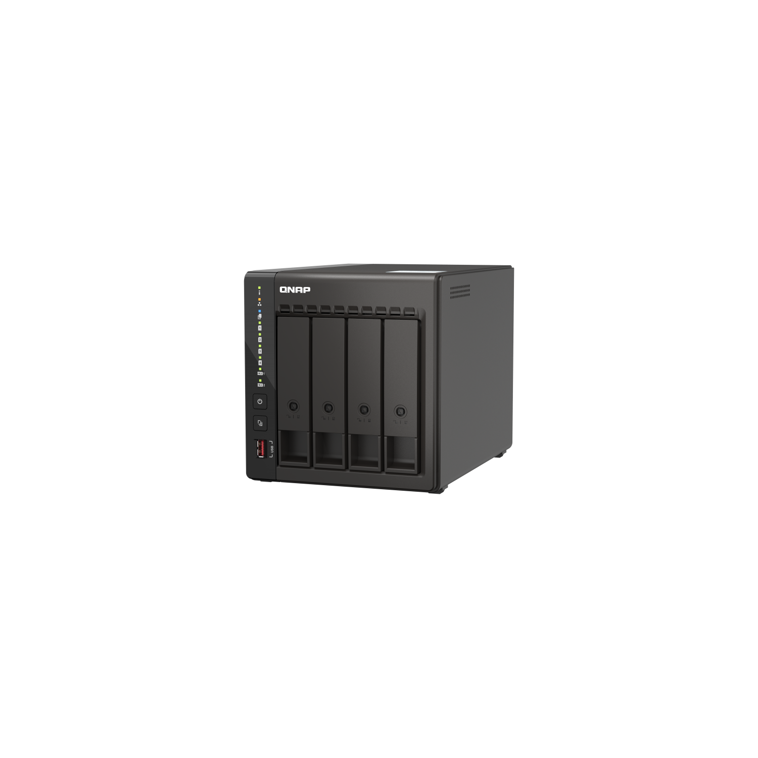QNAP TS-453E-8G-US Dual 2.5GbE, 8GB RAM Intel Quad-core, Dual 2.5GbE Ports NAS for SOHO and Small Business