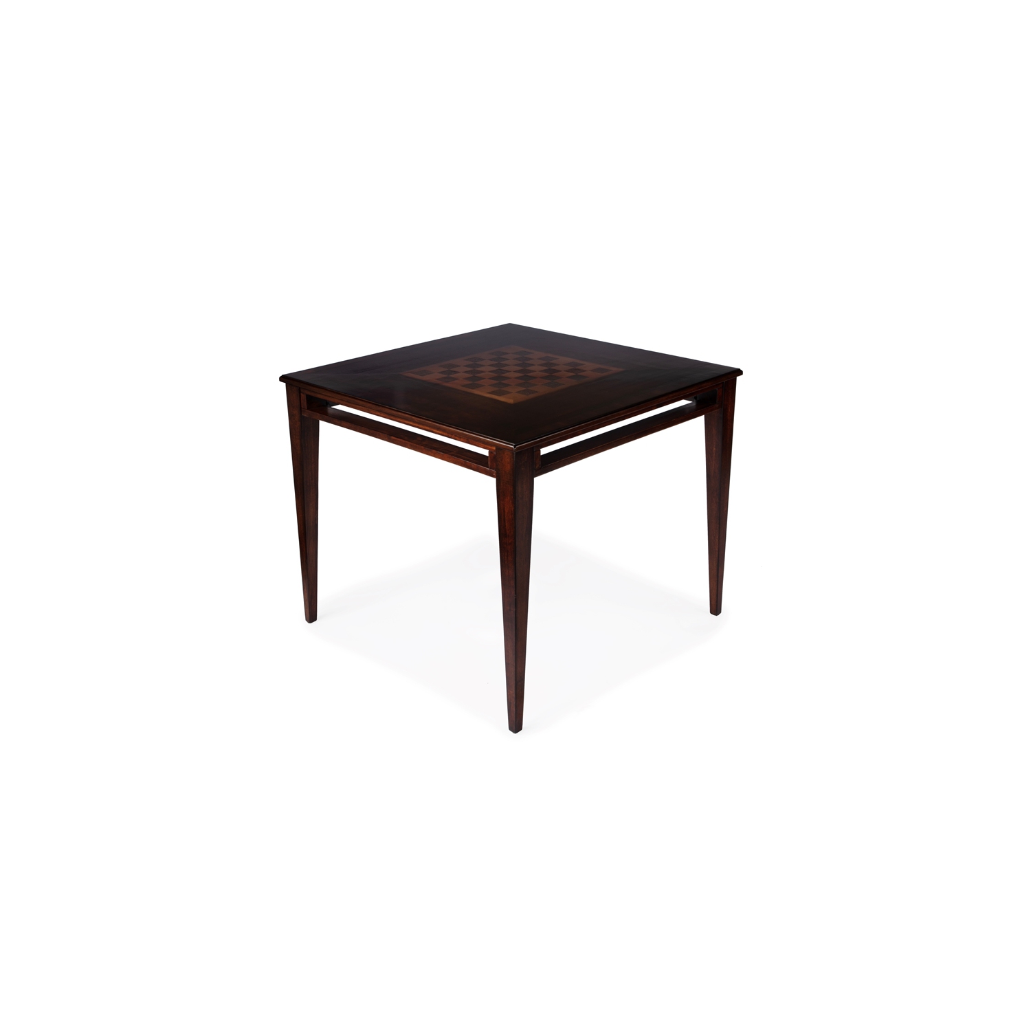 Table de jeu carrée en bois de 36 po Daltrey de Butler Specialty Company - Brun cerisier