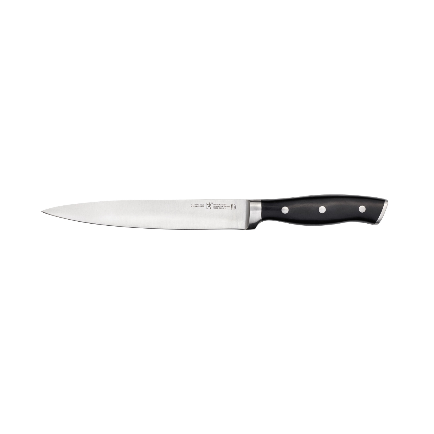 HENCKELS Forged Accent 8 inch Carving Knife, Black