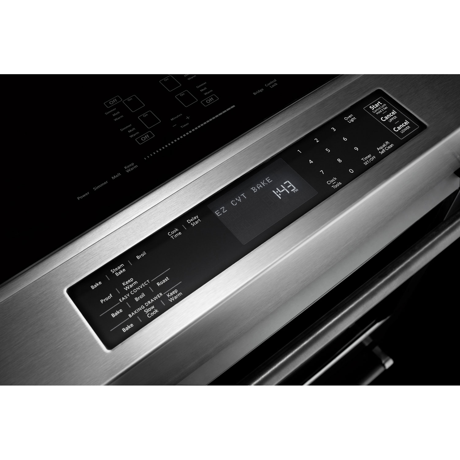 KitchenAid 30" 6.4 Cu. Ft. True Convection Slide-In Induction Range - Stainless Steel