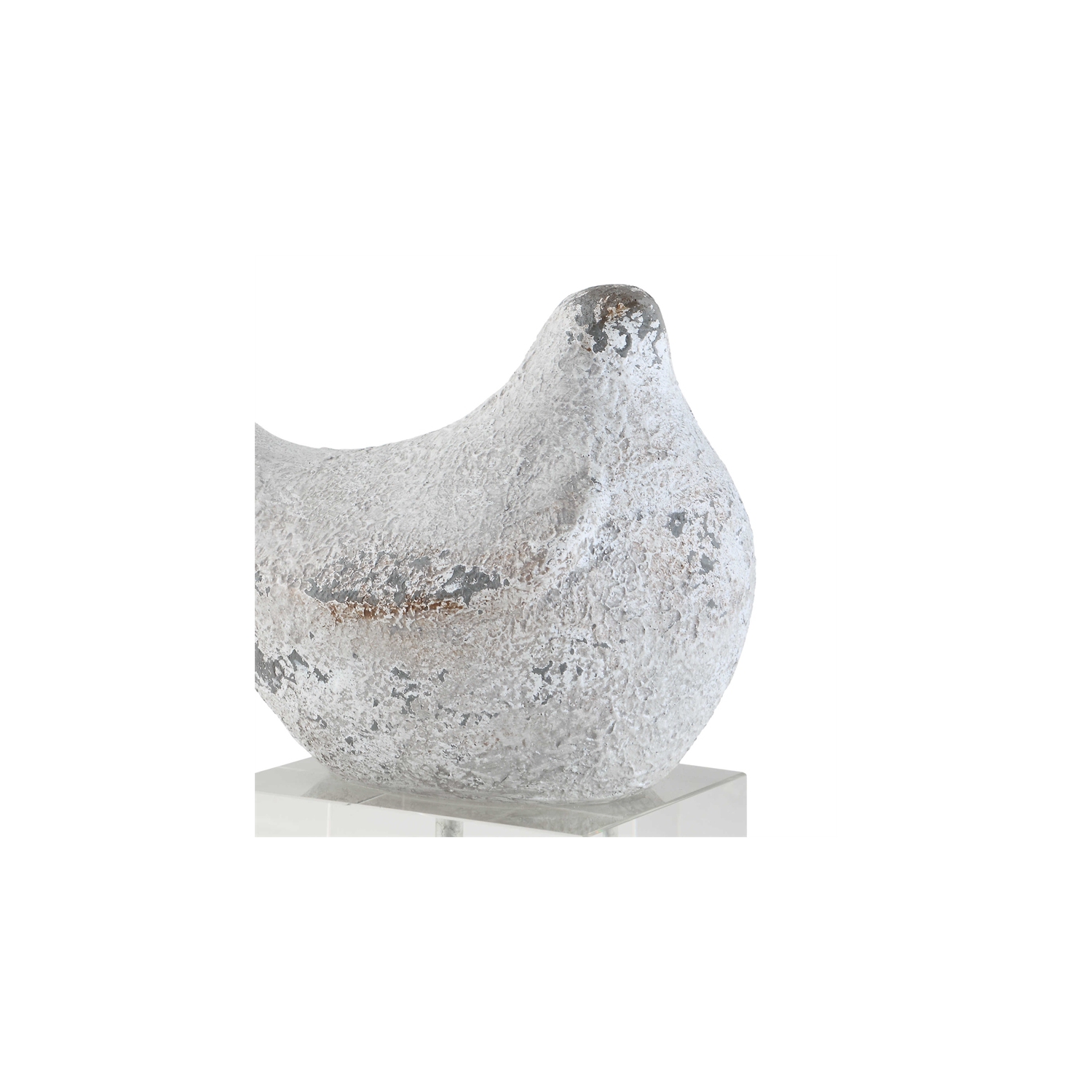 Uttermost Better Together Polyresin Bird Sculptures in Gray/Silver